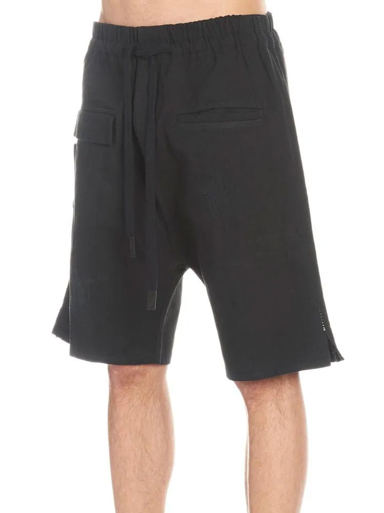10Sei0otto Drop-Crotch Cargo Shorts