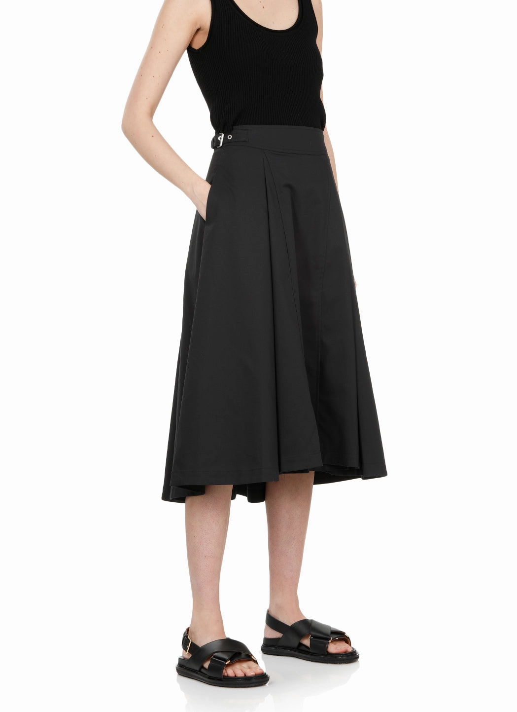 3.1 Phillip Lim A-Line Midi Skirt
