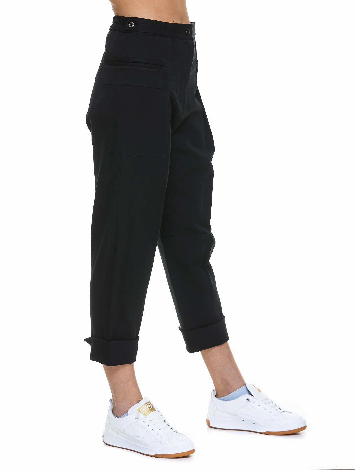 3.1 Phillip Lim Buttoned Cropped Trousers