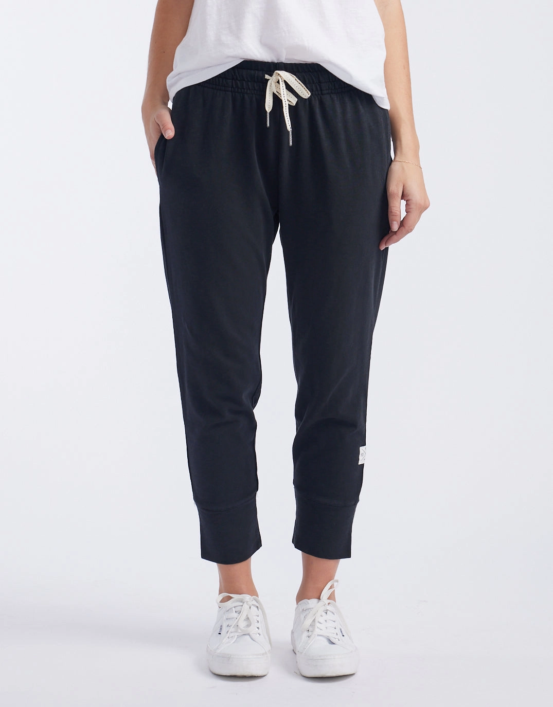 3/4 Brunch Pants - Black