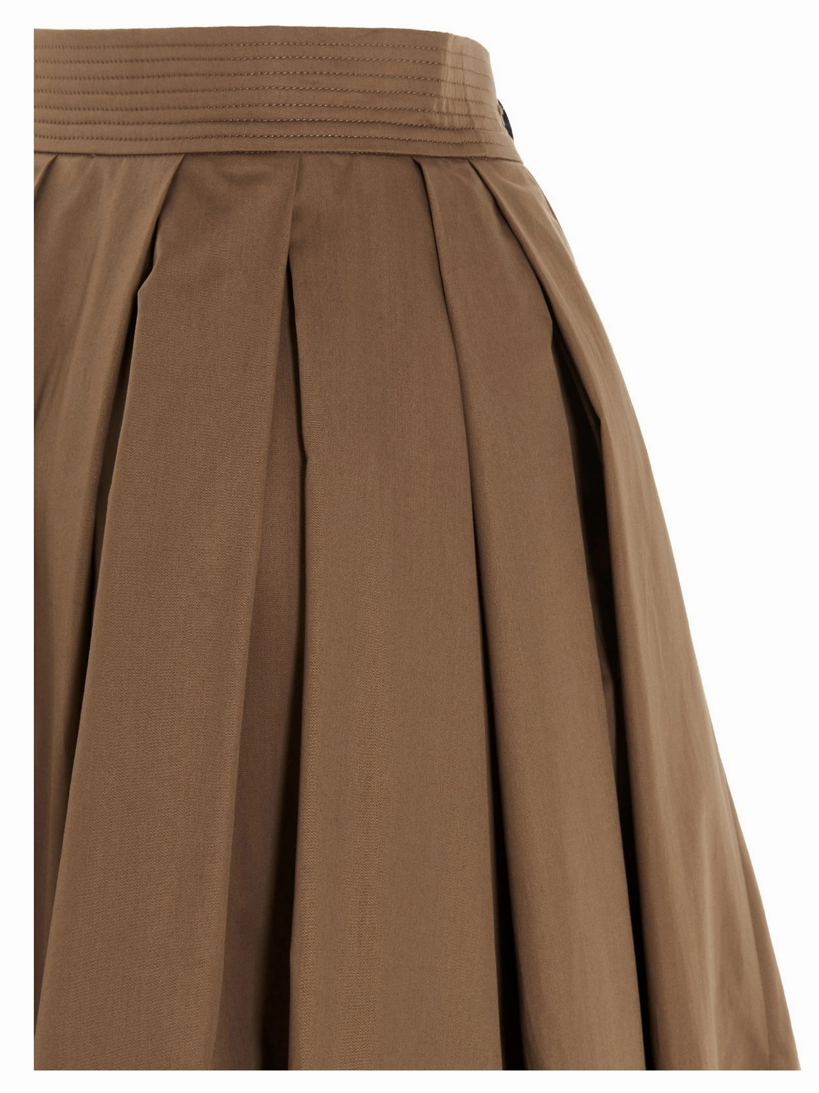 'S Max Mara Pleated Wrap Skirt