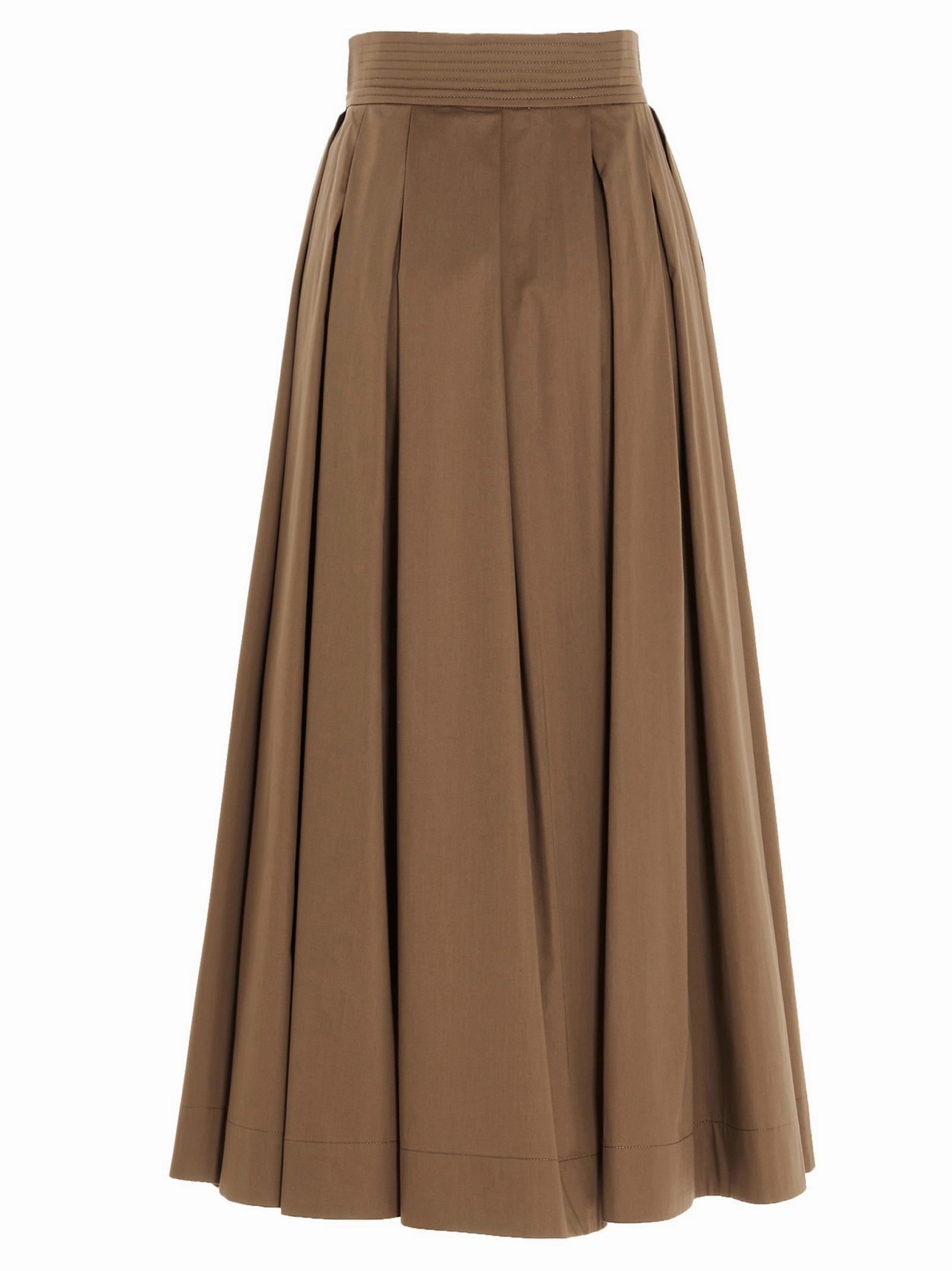 'S Max Mara Pleated Wrap Skirt