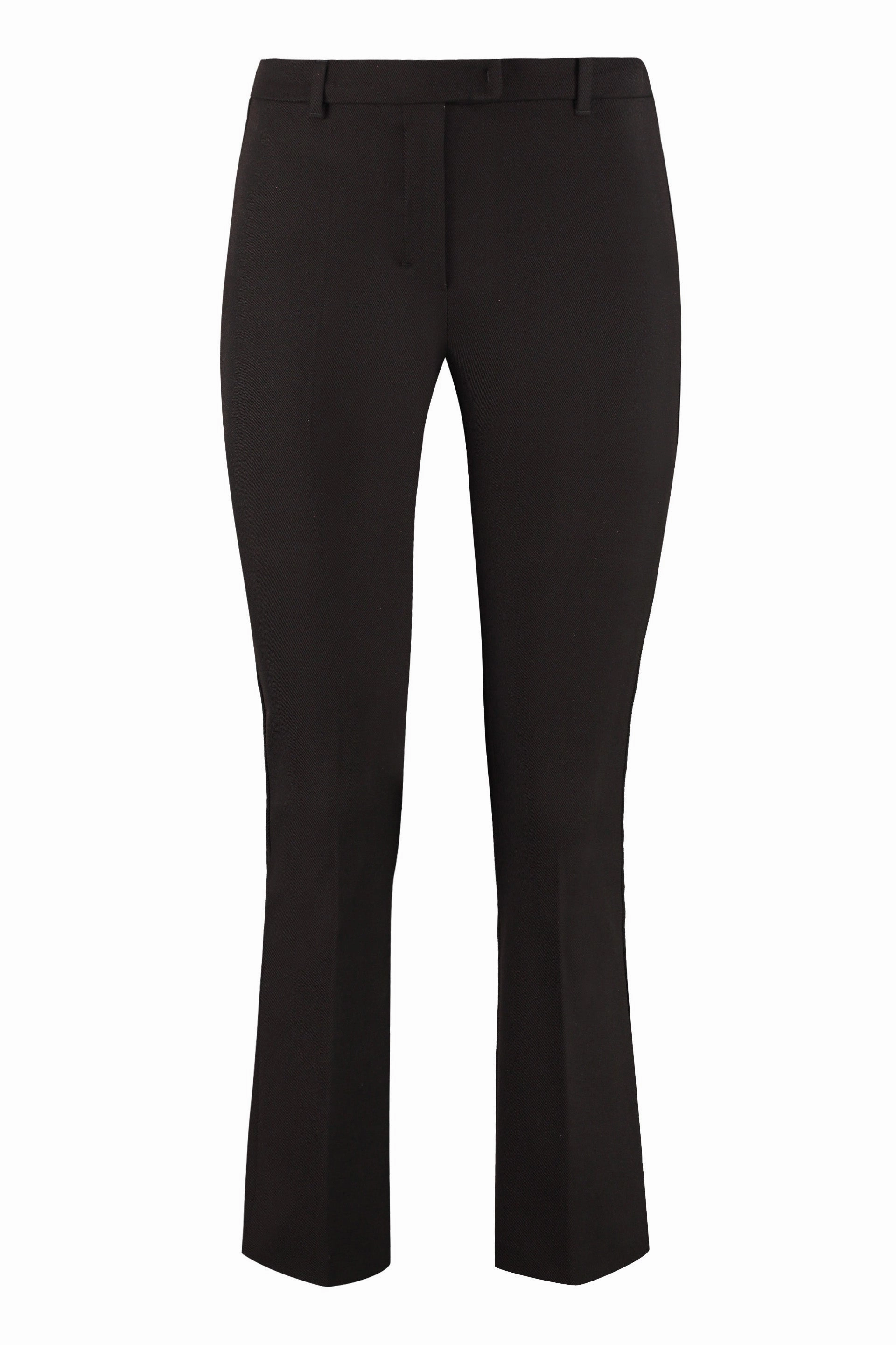 'S Max Mara Umanita Straight-Leg Cropped Trousers