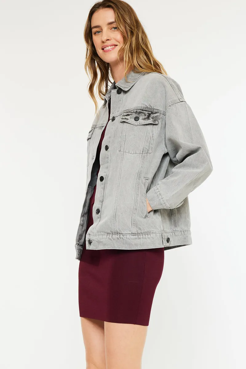 Aaliyah Oversized Denim Jacket