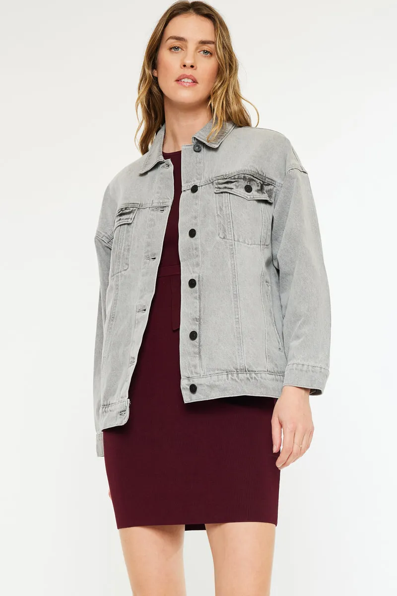 Aaliyah Oversized Denim Jacket