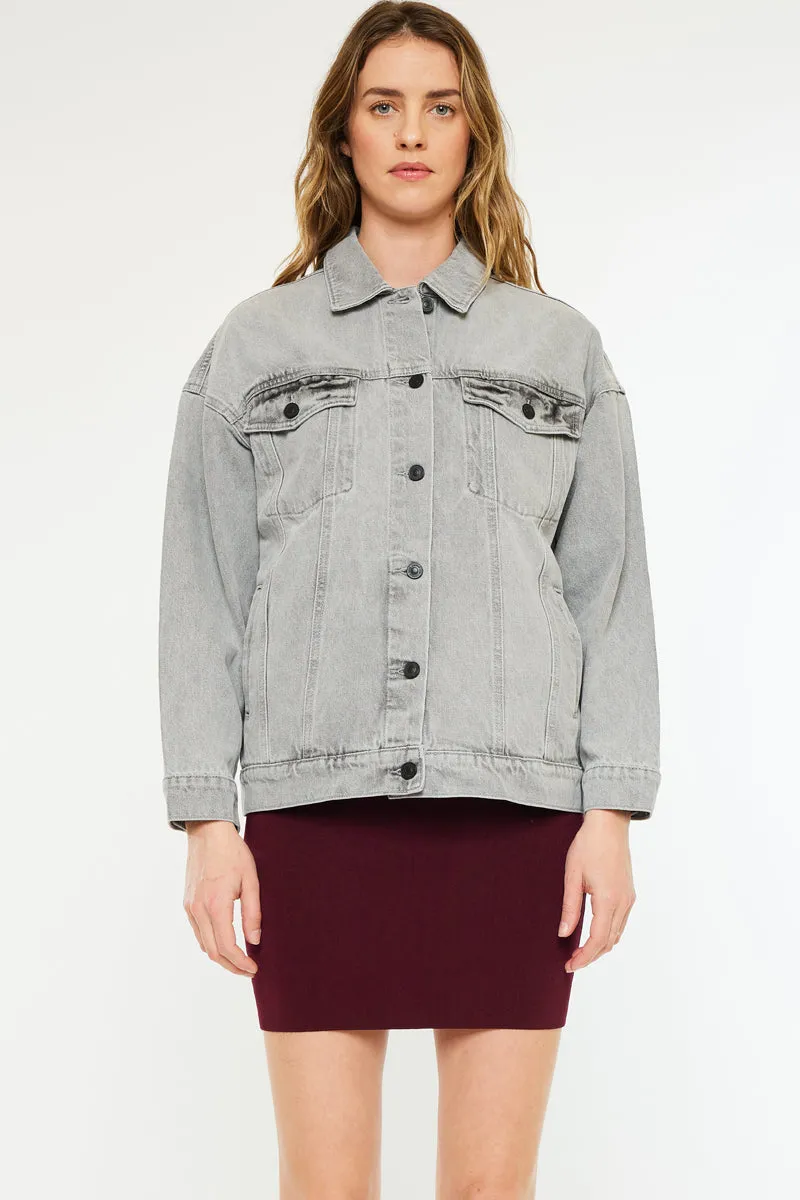 Aaliyah Oversized Denim Jacket