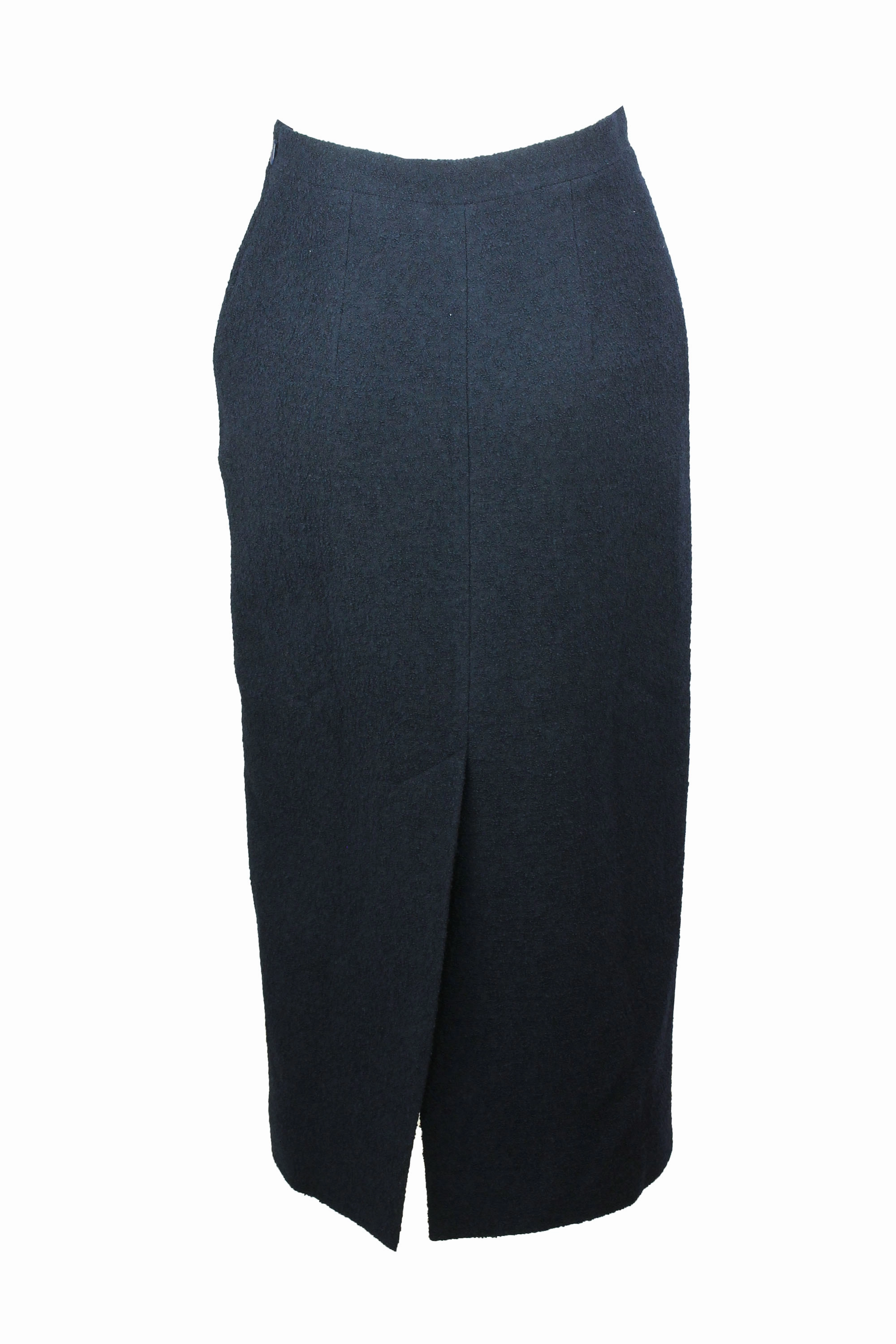 Alessandra Rich Sequin Tweed Midi Skirt