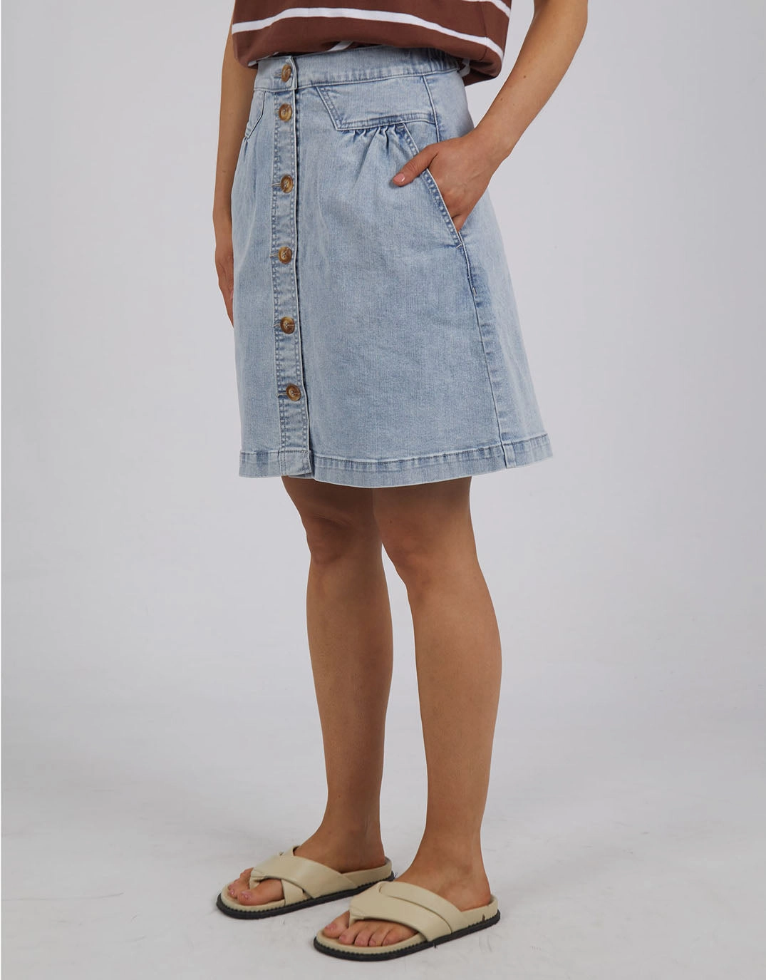 Amanda Skirt - Vintage Blue