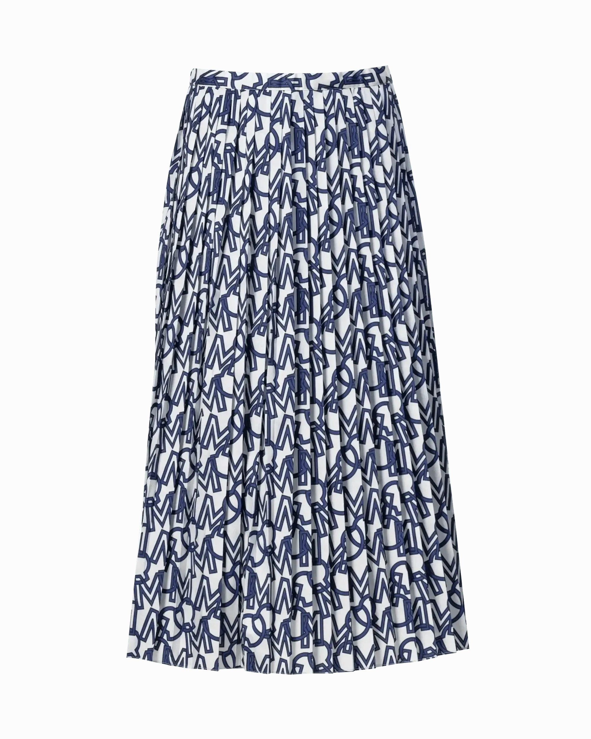 Anagram Printed Midi Skirt