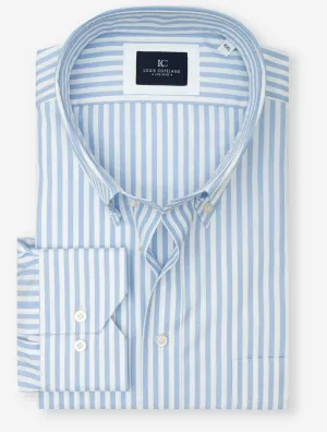Barstripe Slim Fit Shirt Blue