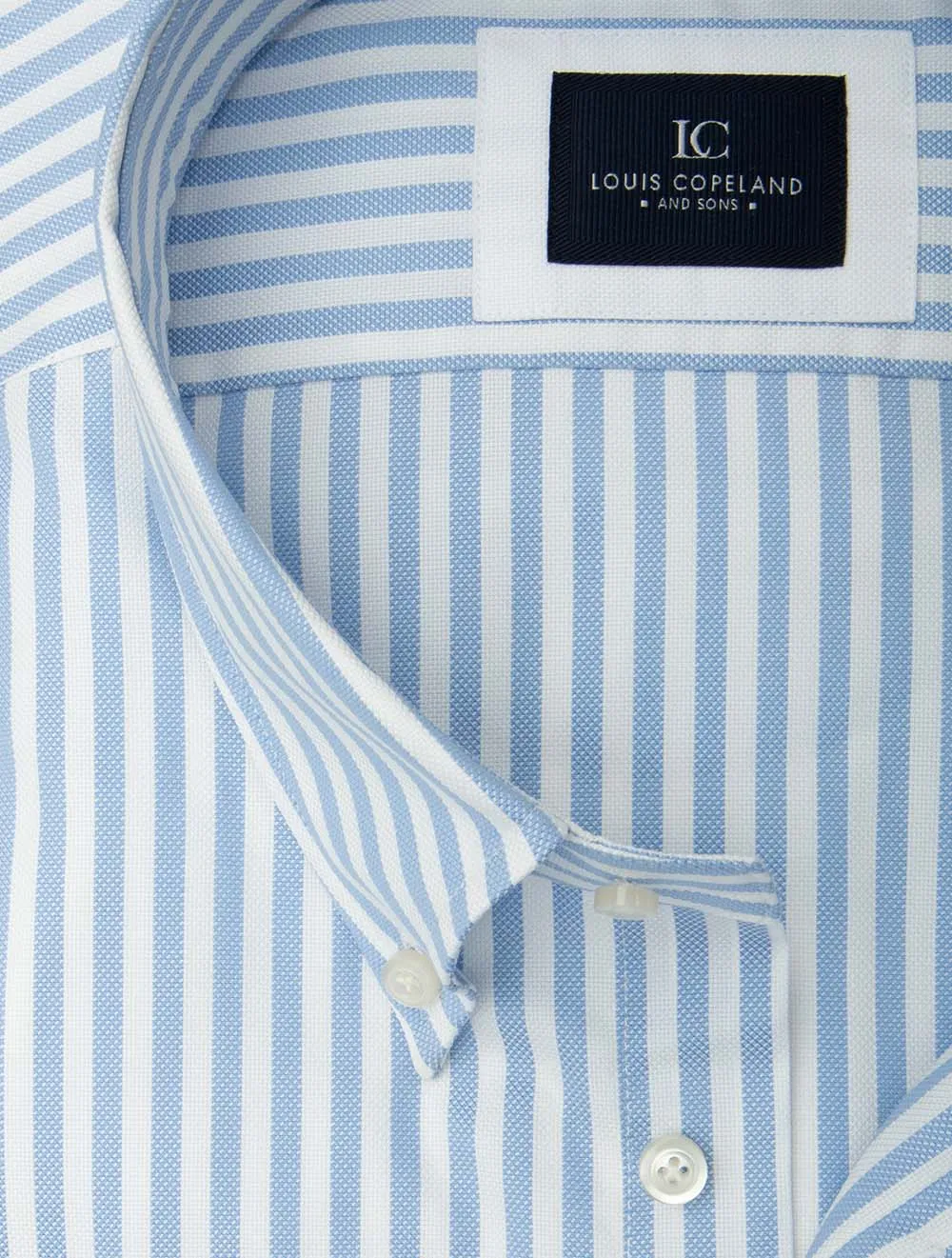 Barstripe Slim Fit Shirt Blue