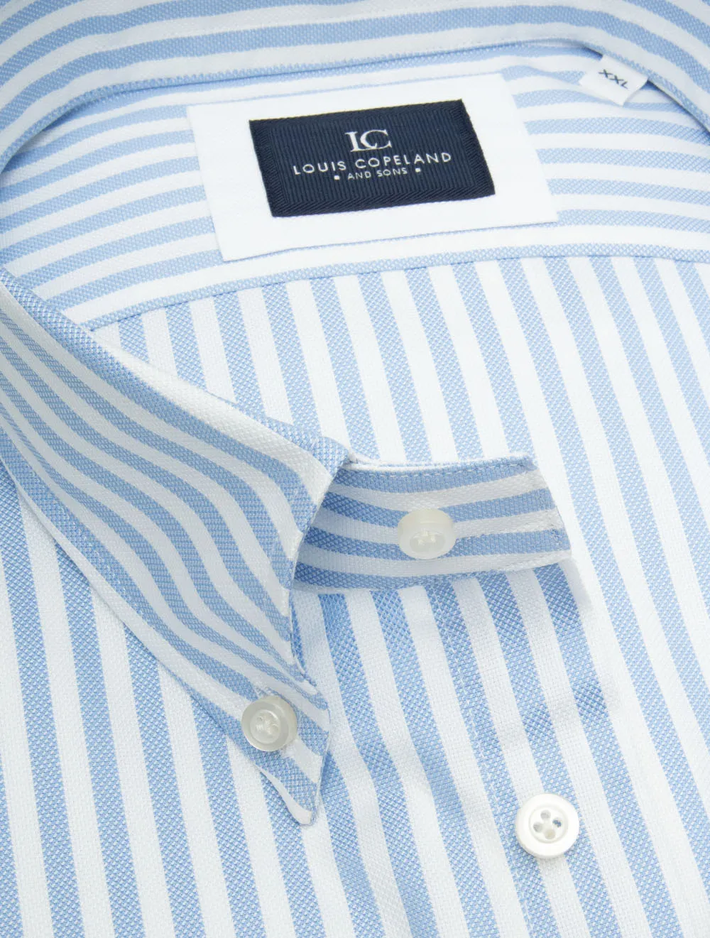 Barstripe Slim Fit Shirt Blue