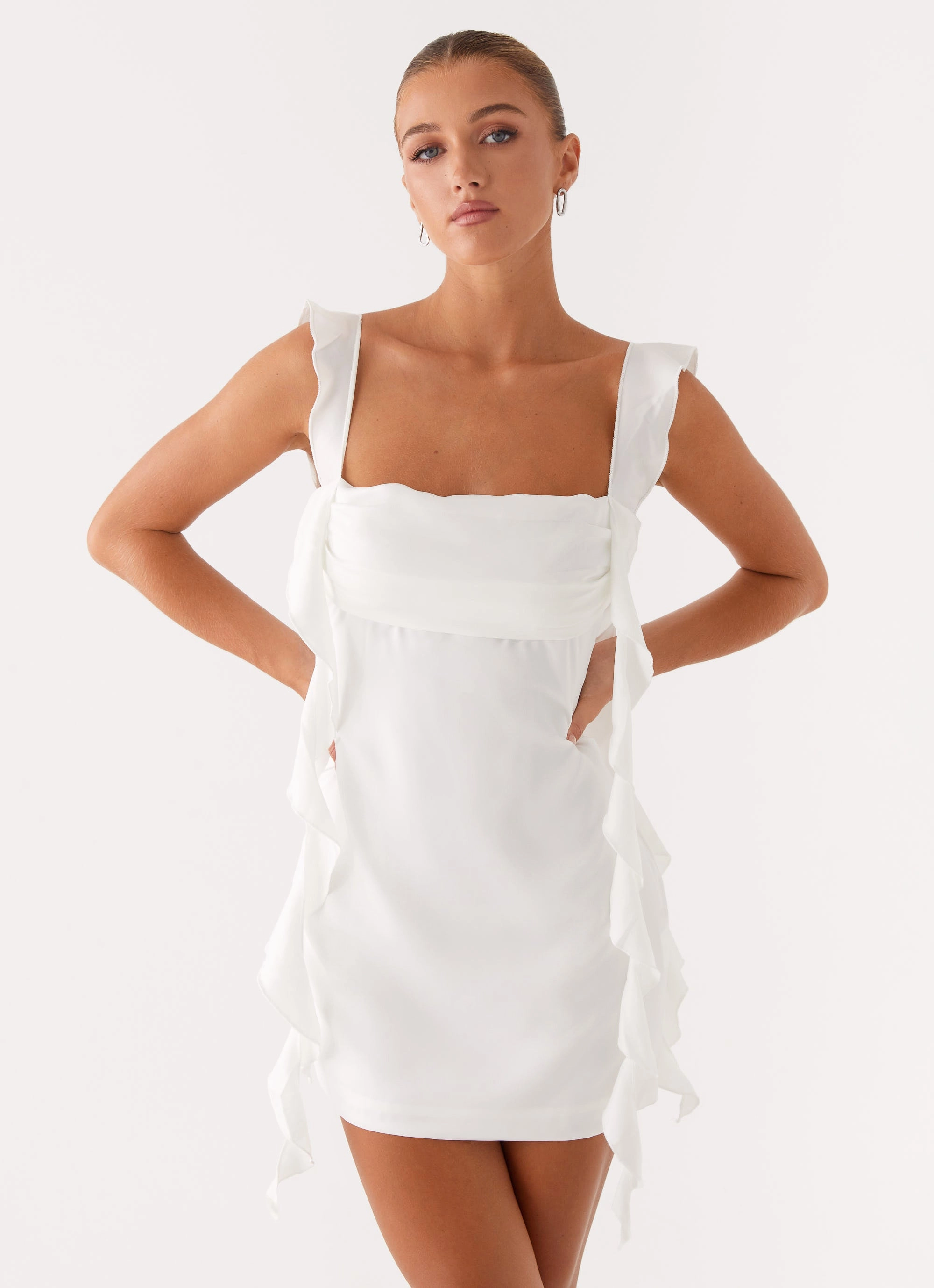 Beckham Mini Dress - White