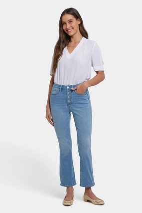Billie Mini Bootcut Ankle Jeans - Salamanca Sun