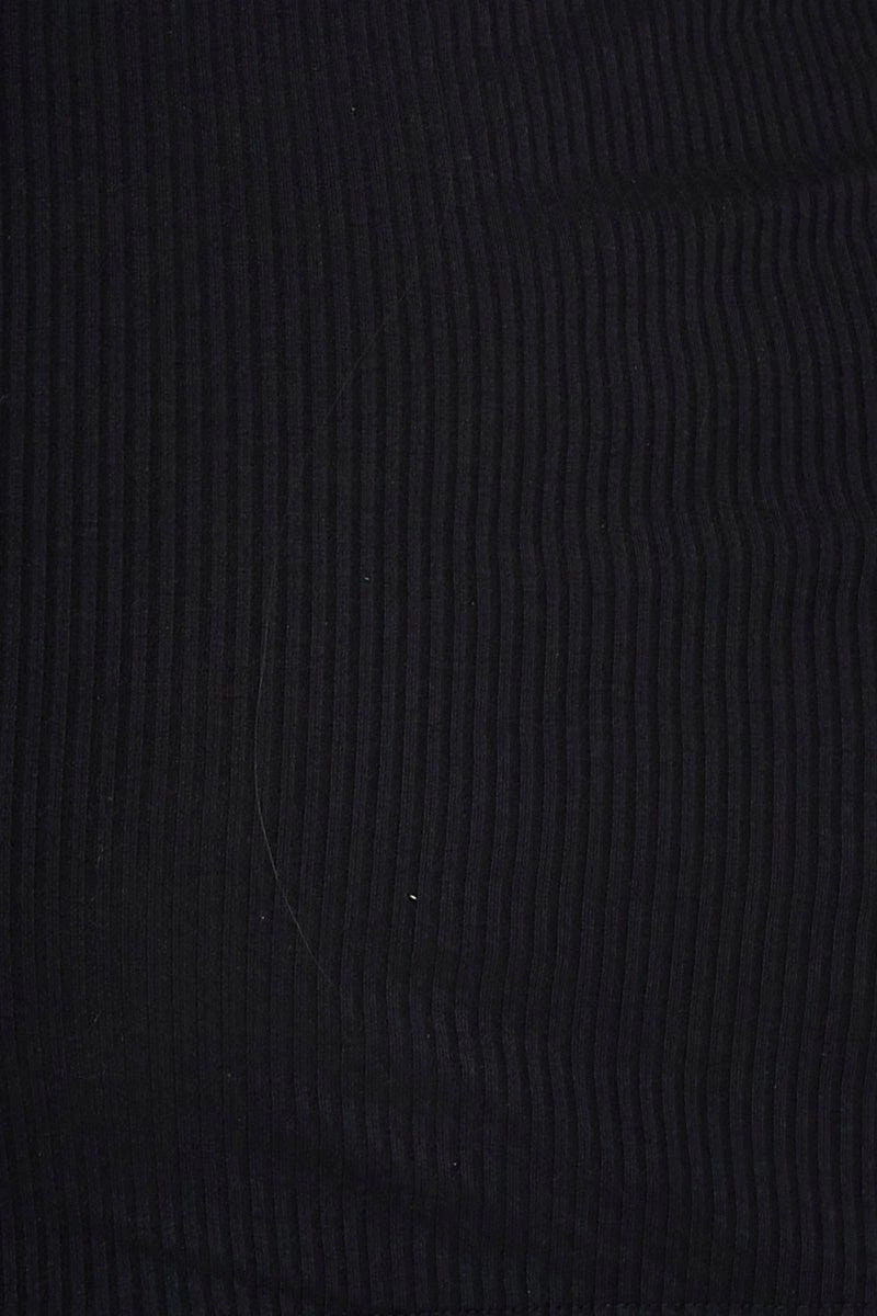 Black Mini Dress Short Sleeve Evening