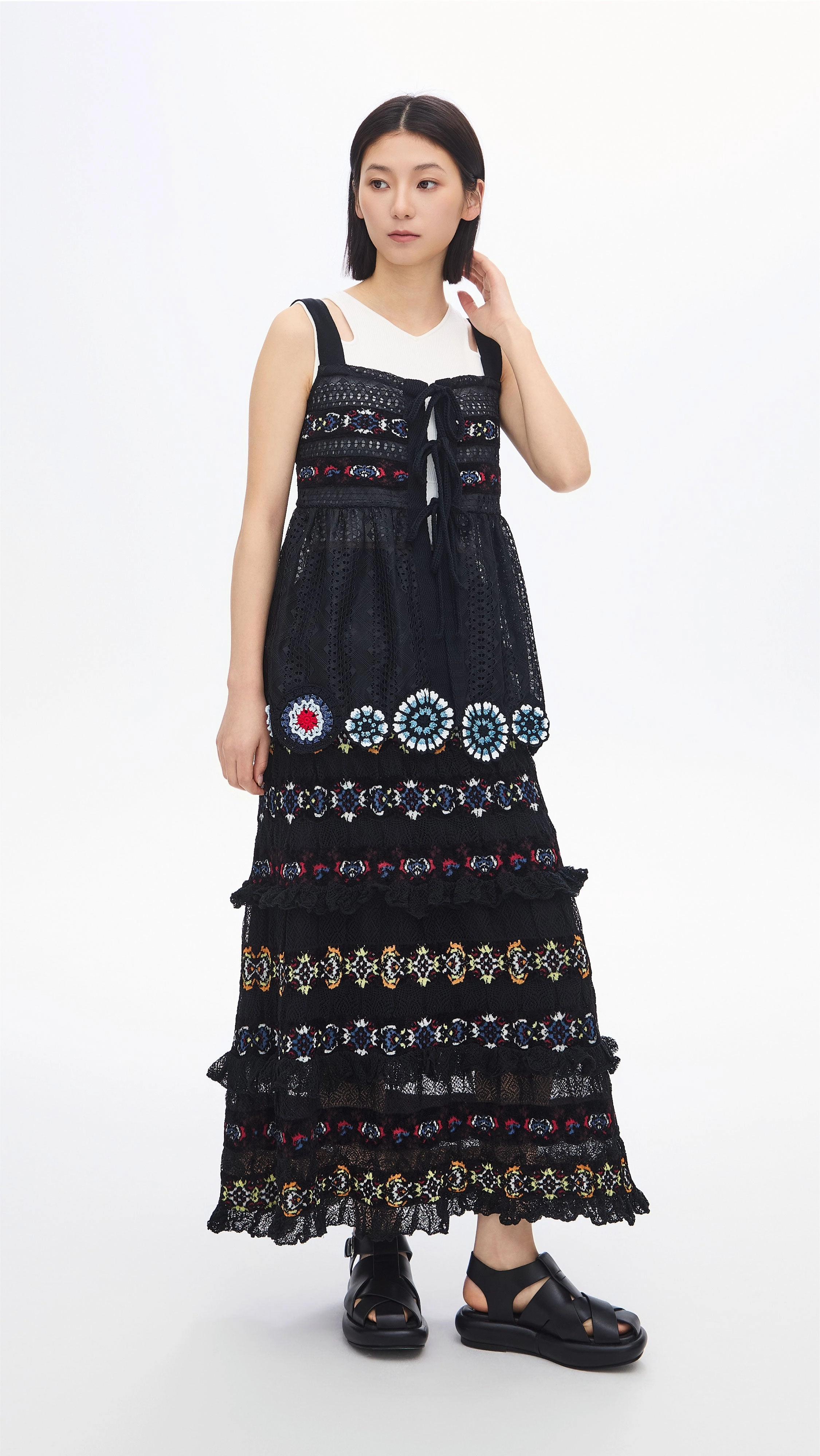 Bohemian Knit Skirt