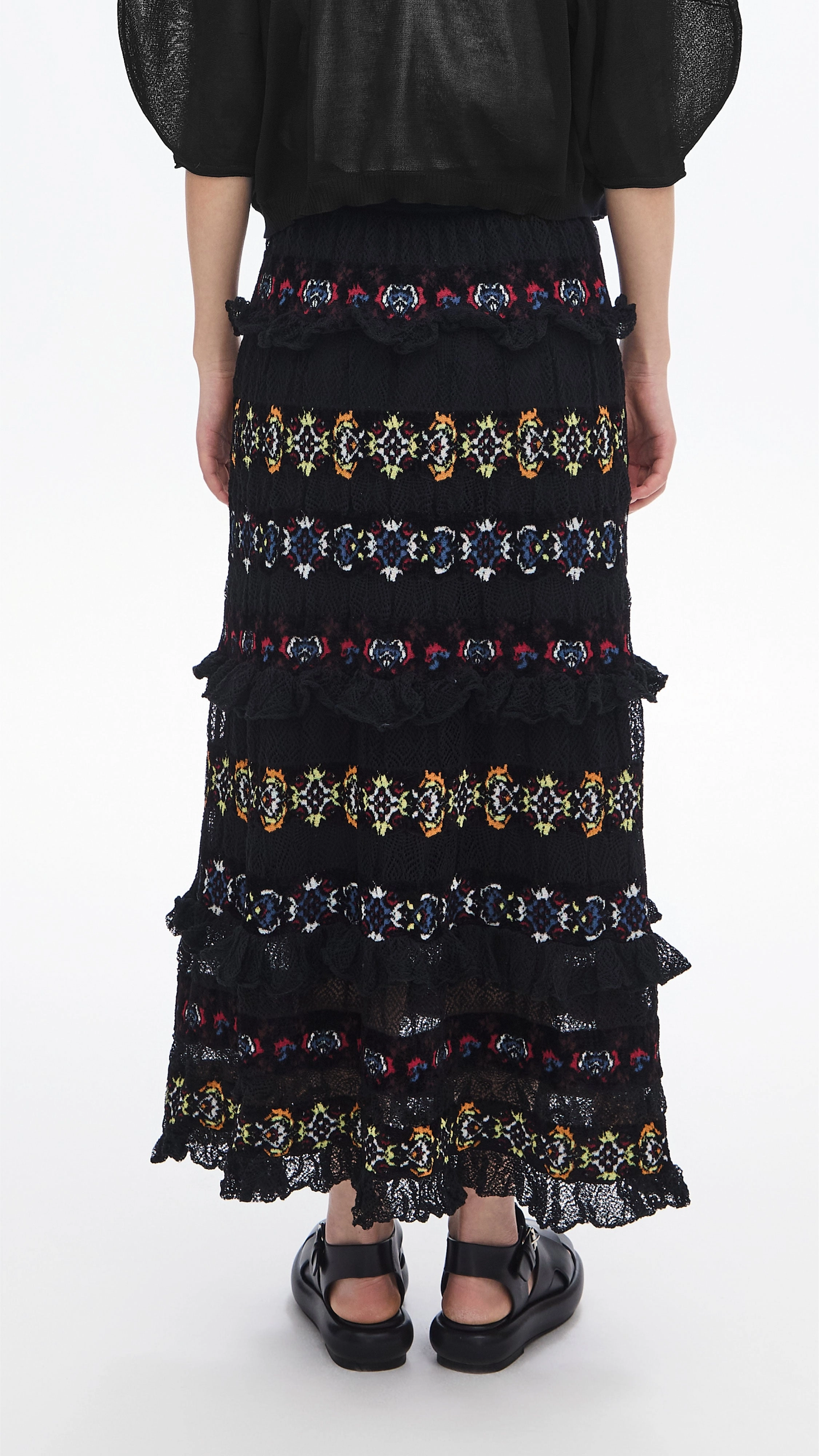 Bohemian Knit Skirt