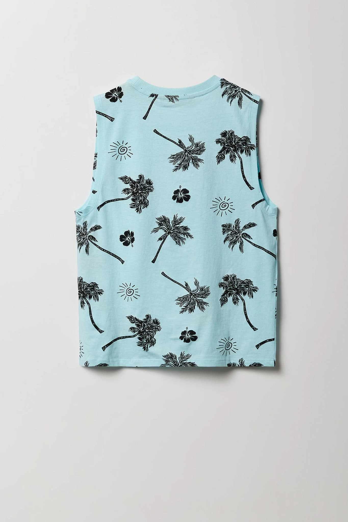 Boys Palm Tree Printed Tank