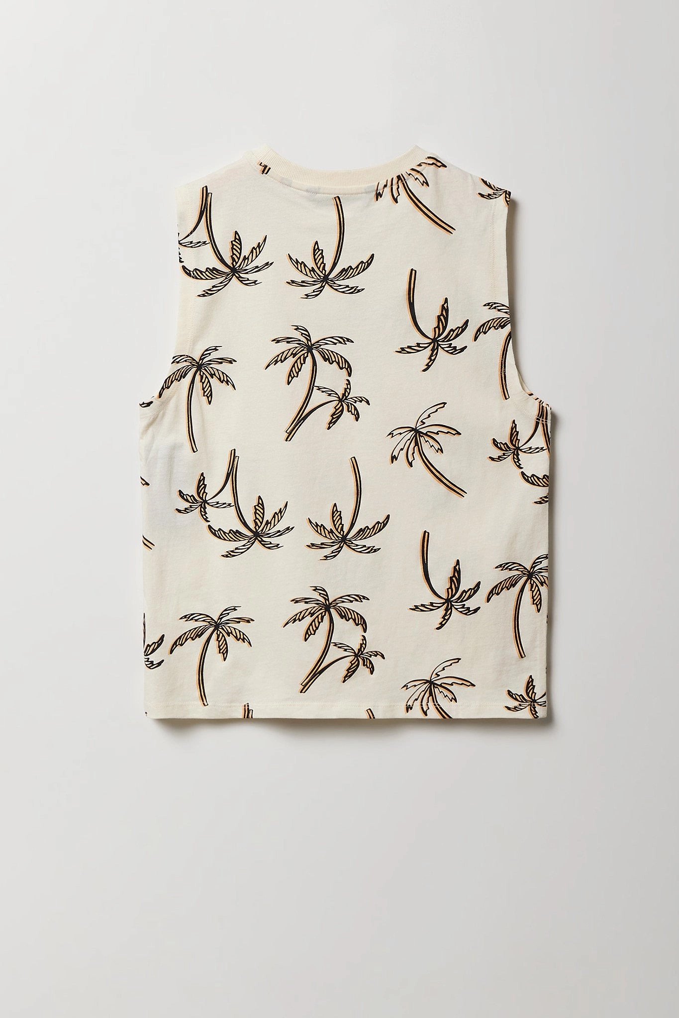 Boys Palm Tree Printed Tank