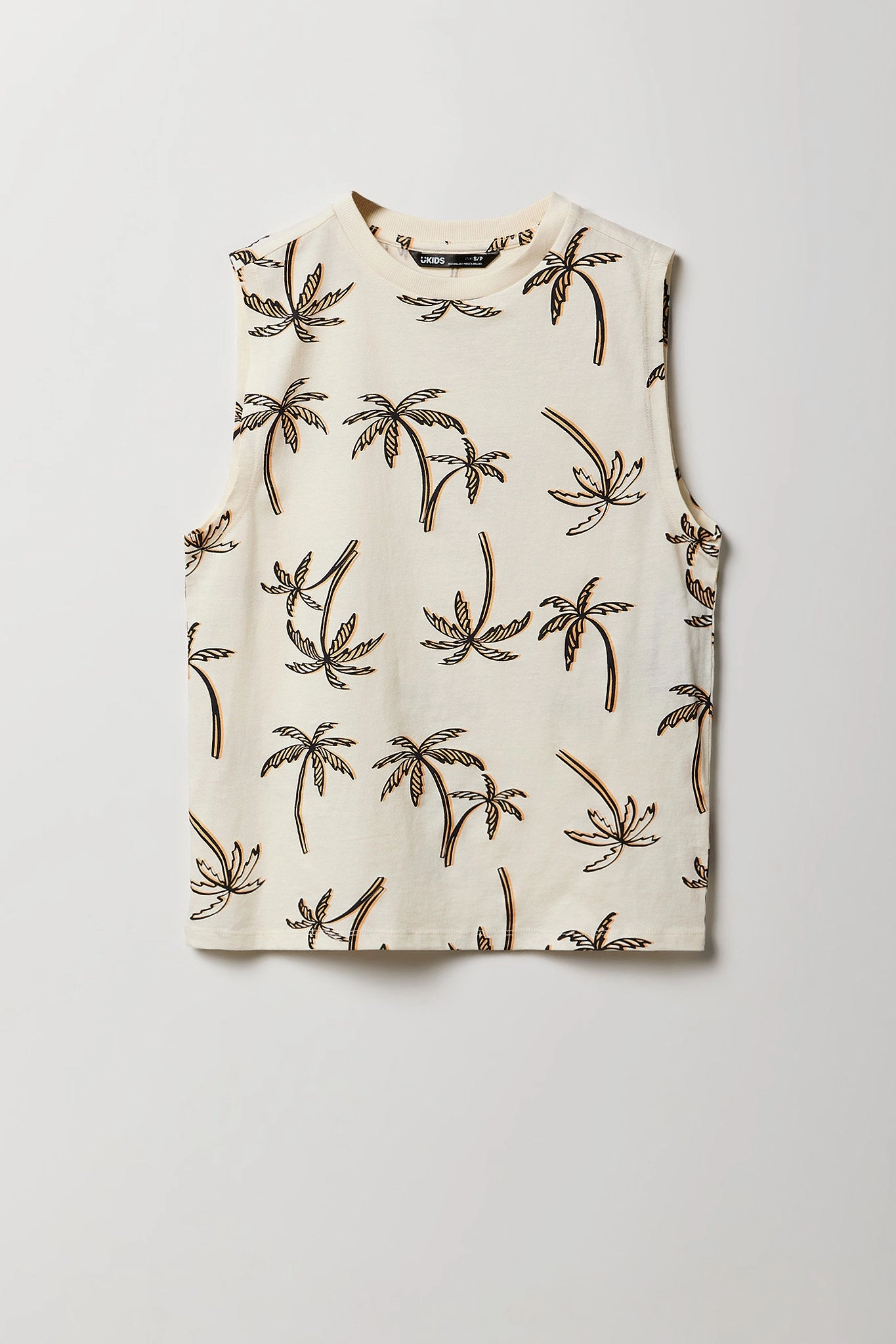 Boys Palm Tree Printed Tank
