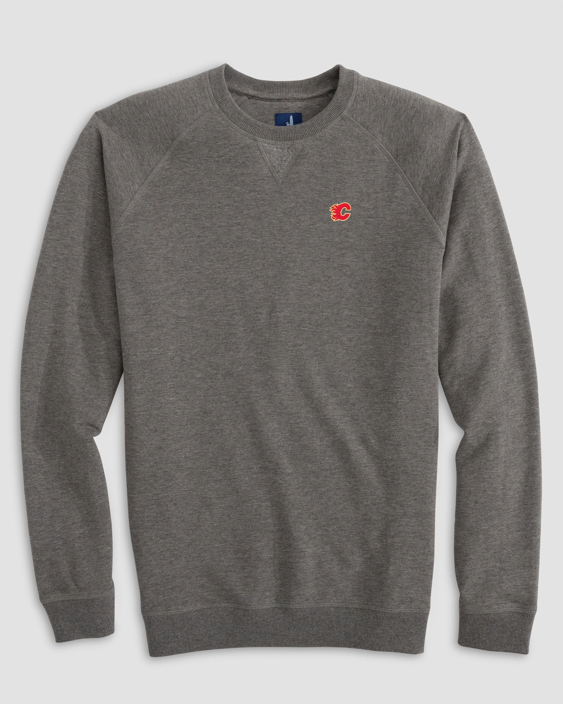 Calgary Flames Freeman Crewneck Fleece Sweatshirt