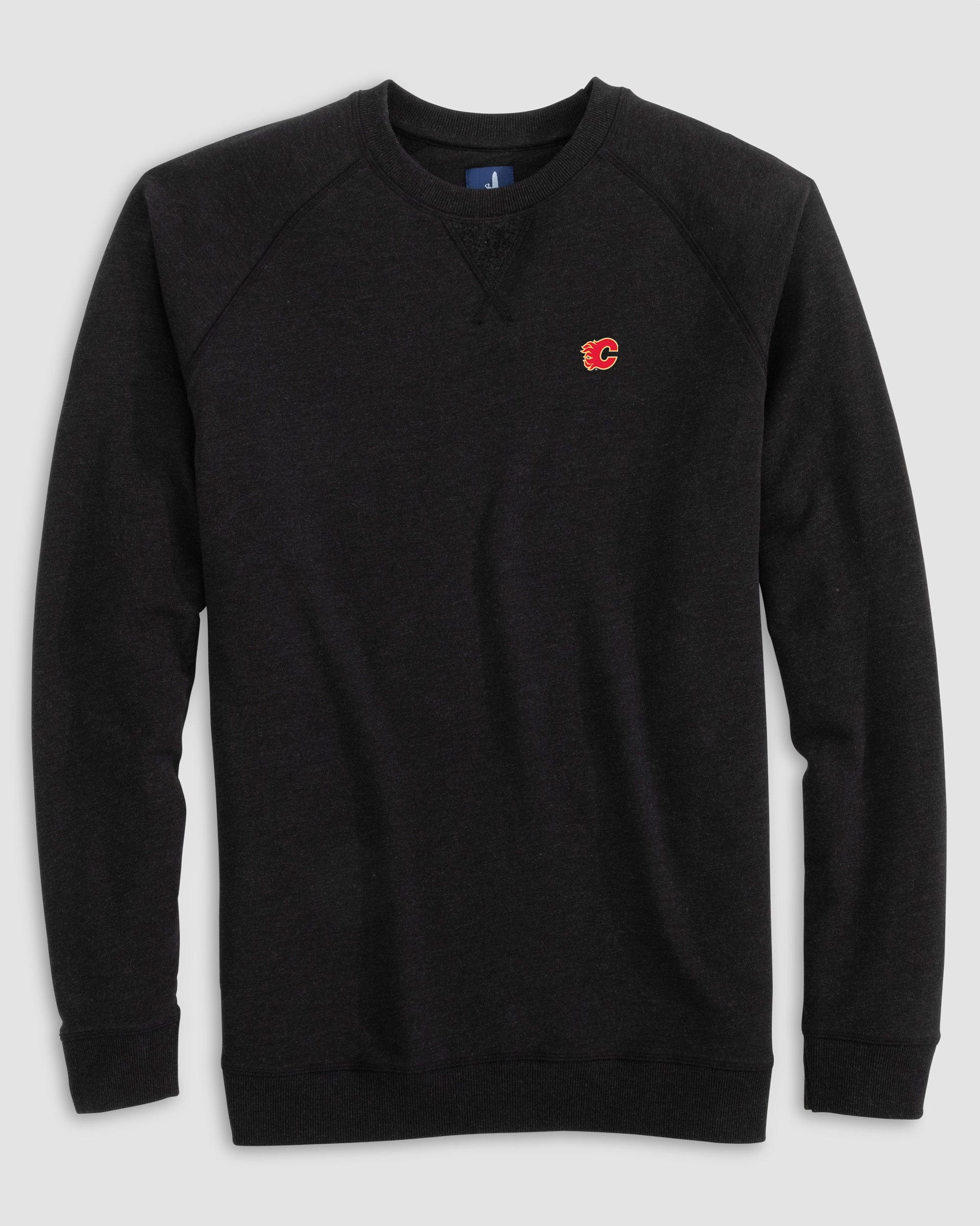 Calgary Flames Freeman Crewneck Fleece Sweatshirt