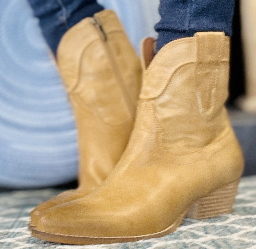 Casual Western Bootie