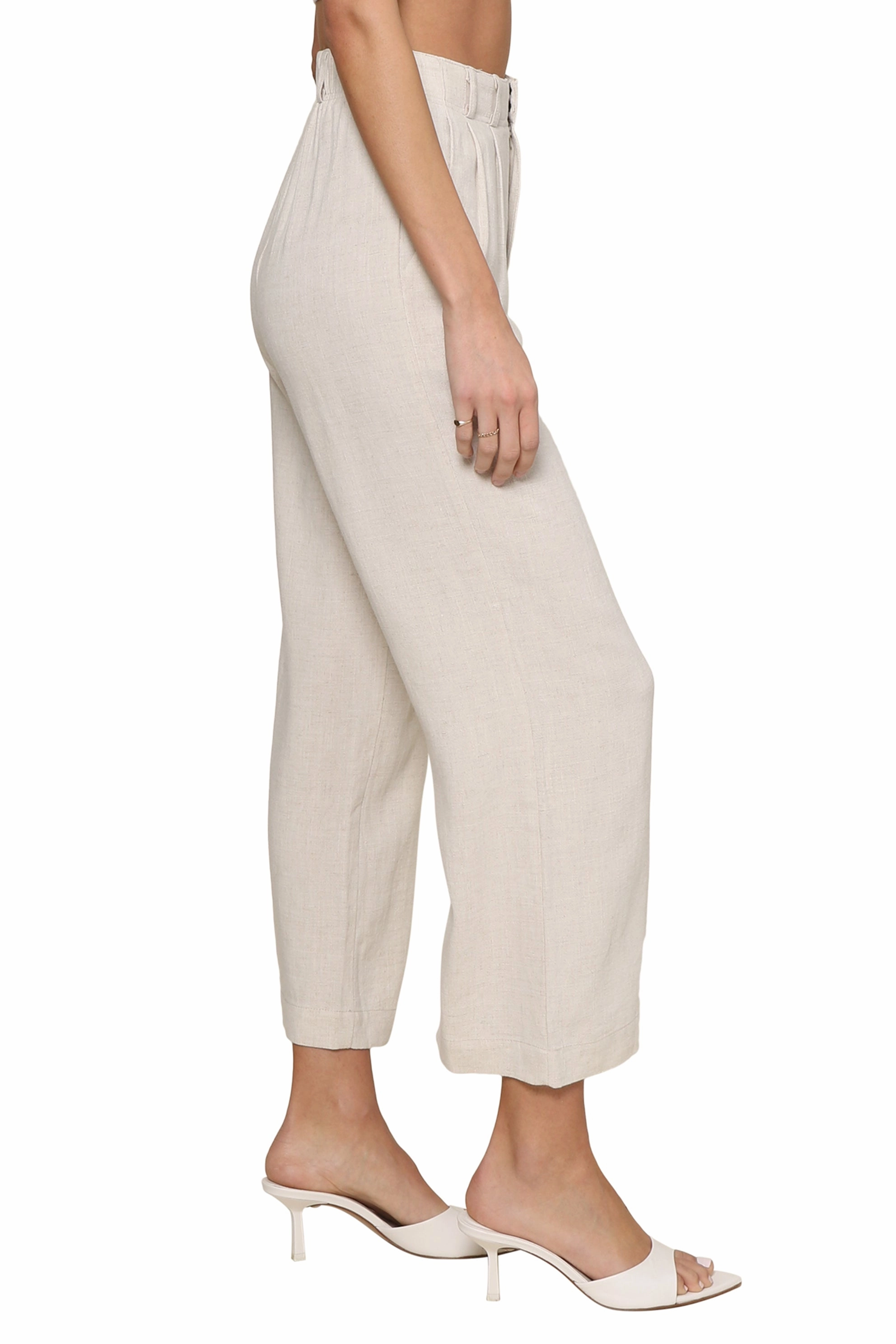 Coastal Linen Wide Leg Pant