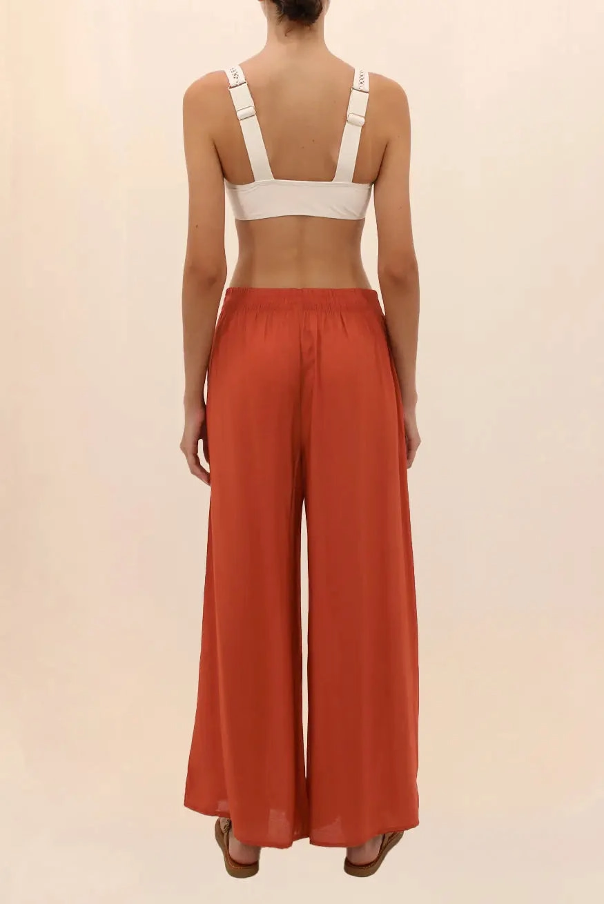COPPER WIDE PANTS