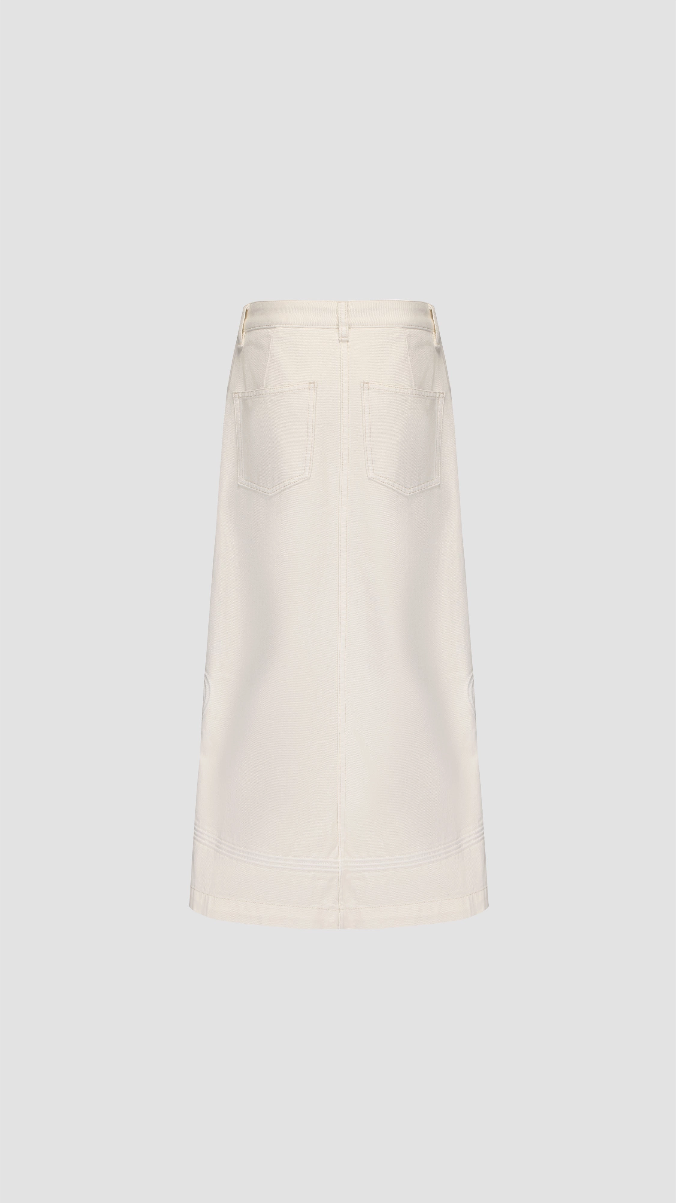 Corded Braiding Pencil Skirt