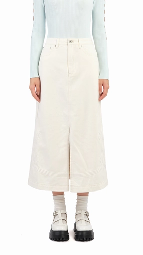 Corded Braiding Pencil Skirt