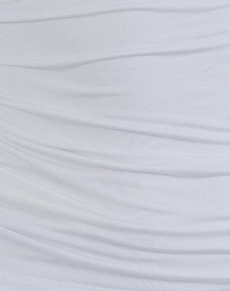 Cosimo Halterneck Top in White