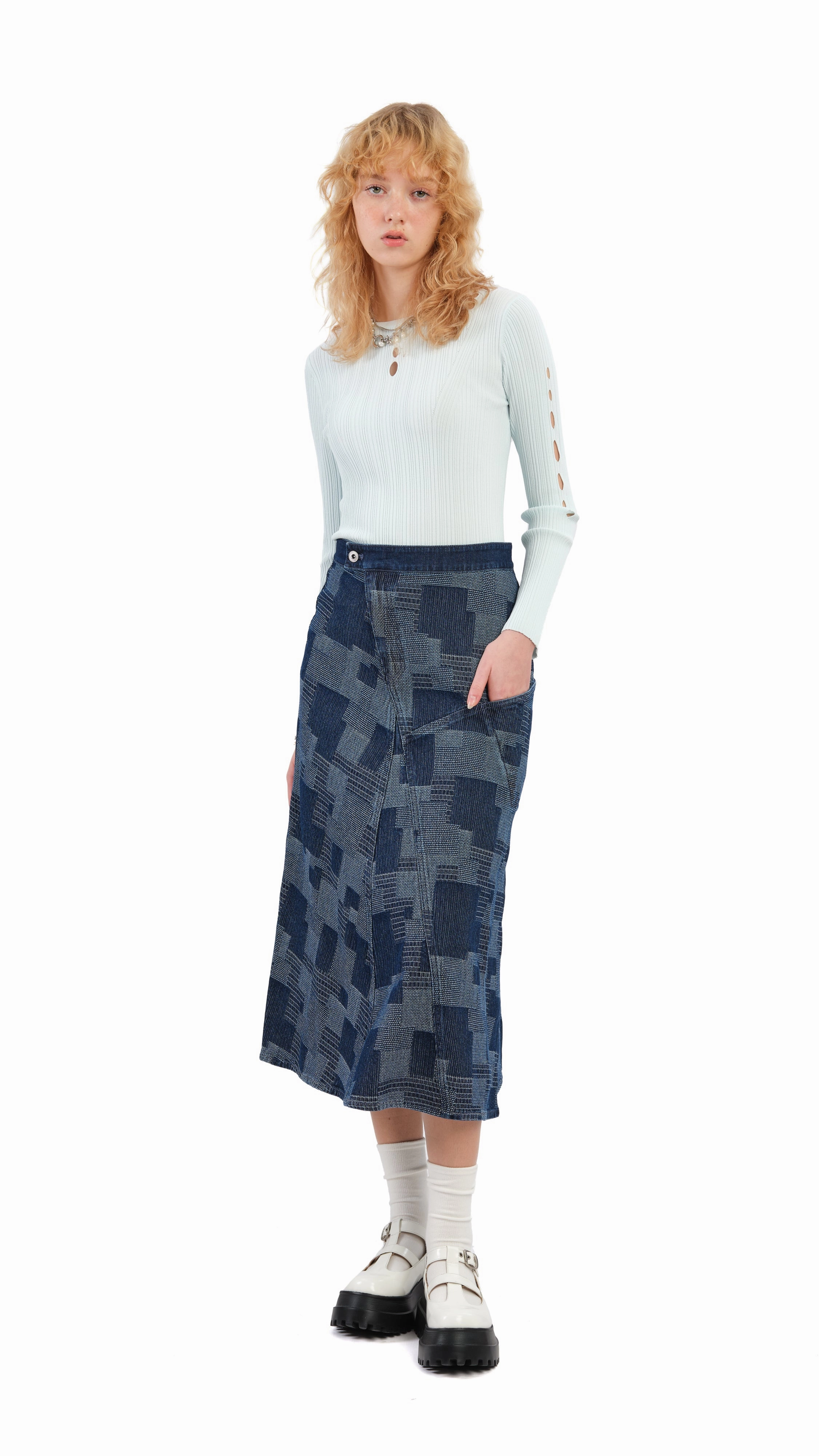 Denim Skirt