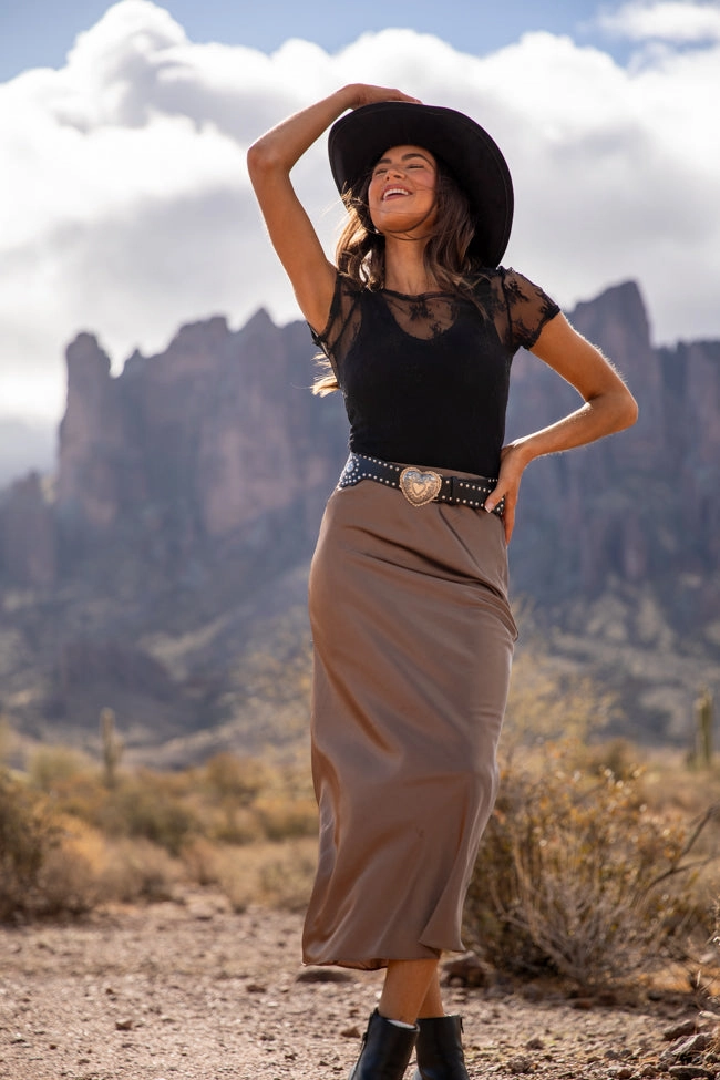 Desert Cowgirl Bronze Skirt