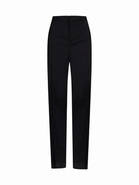 Dsquared2 Logo Plaque Wide-Leg Trousers
