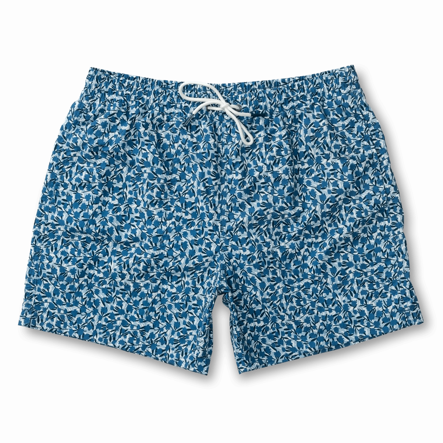 Duck Head 6" Sailport Printed Swim Short - Shadow Blue