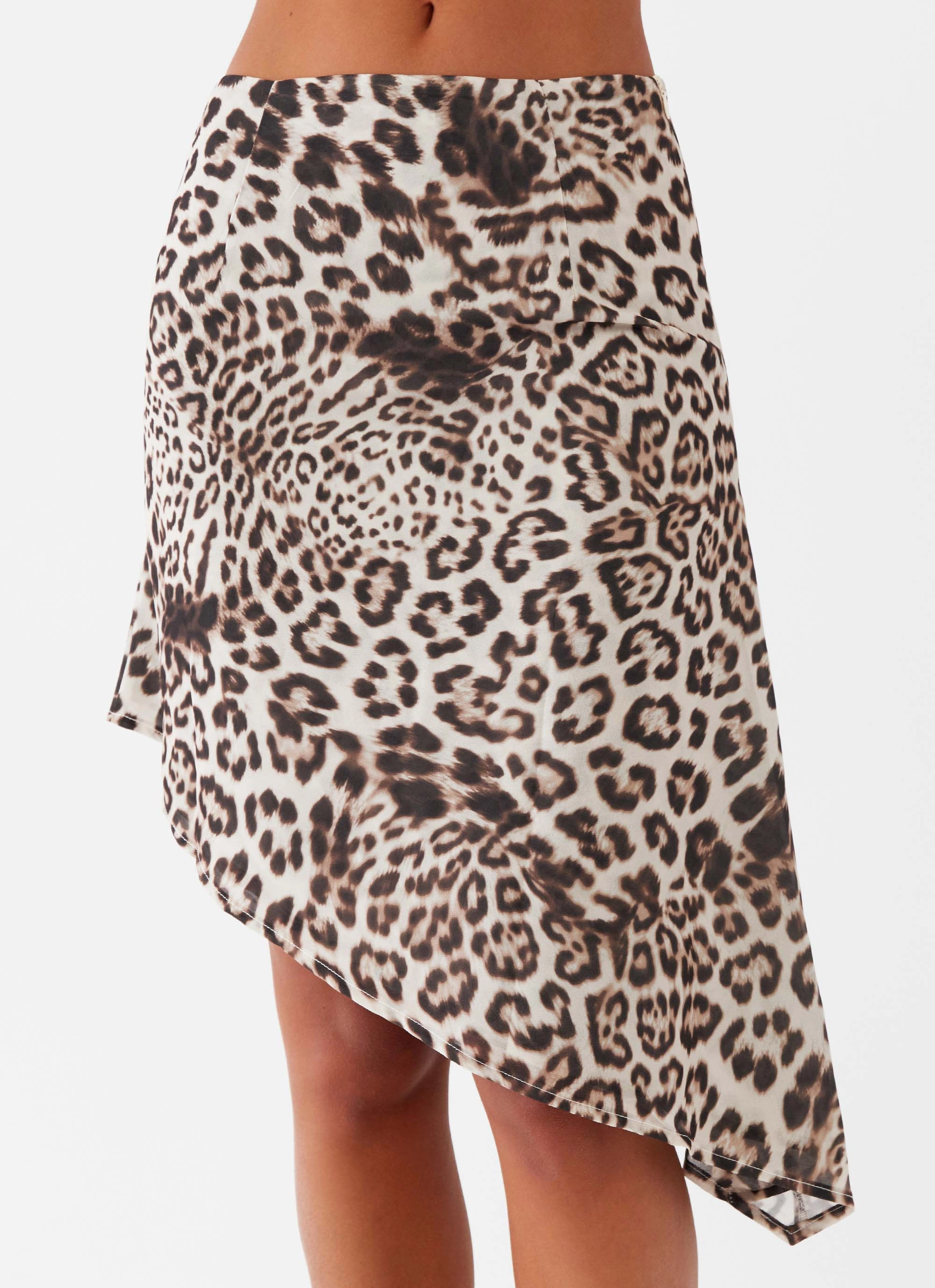 Elizabeth Midi Skirt - Leopard