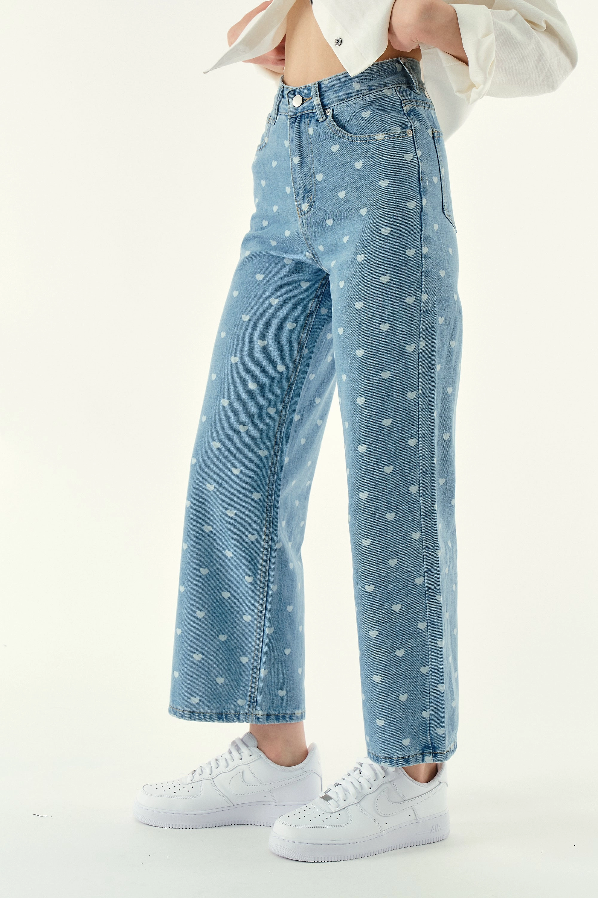 Emma Heart Denim Jeans