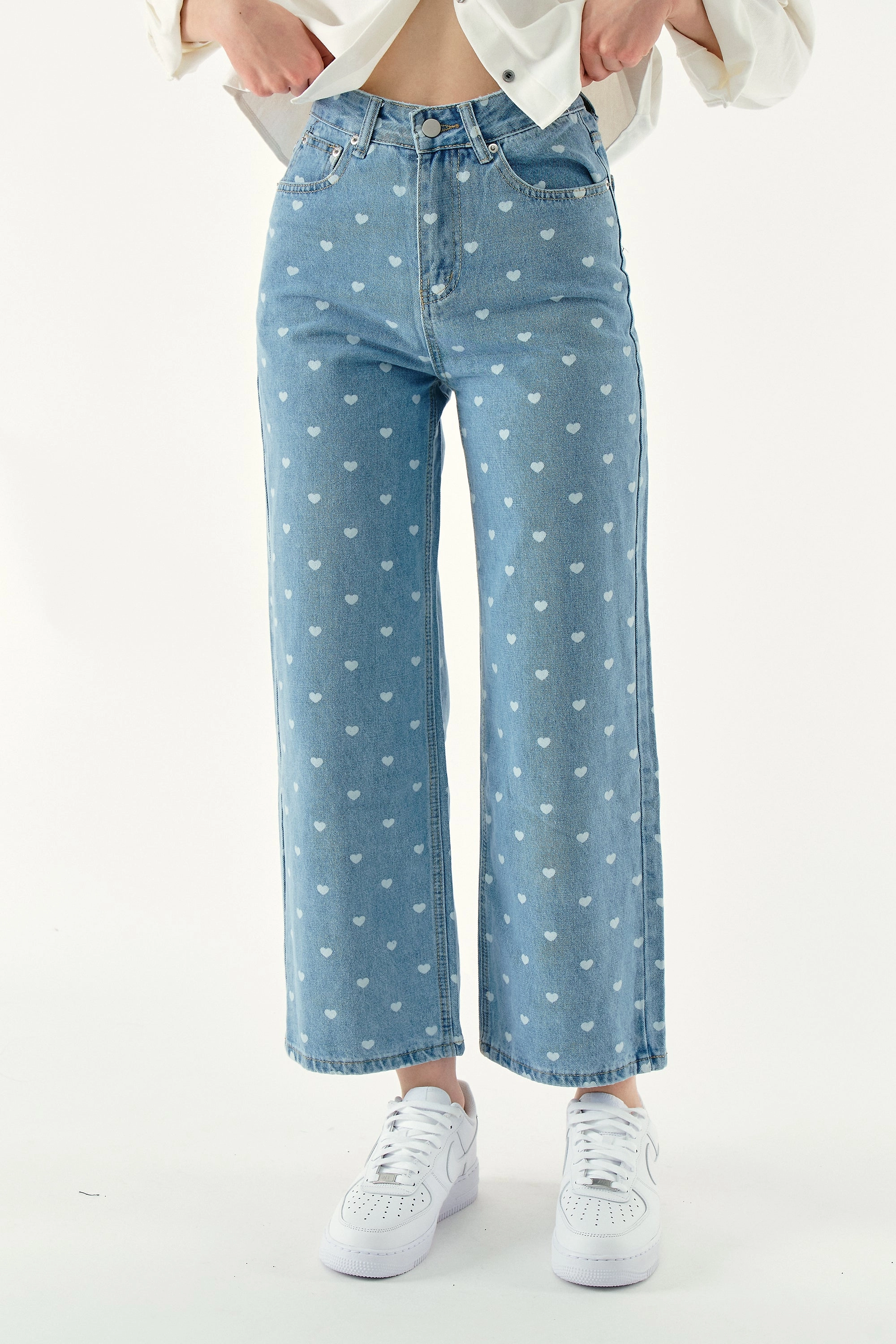 Emma Heart Denim Jeans