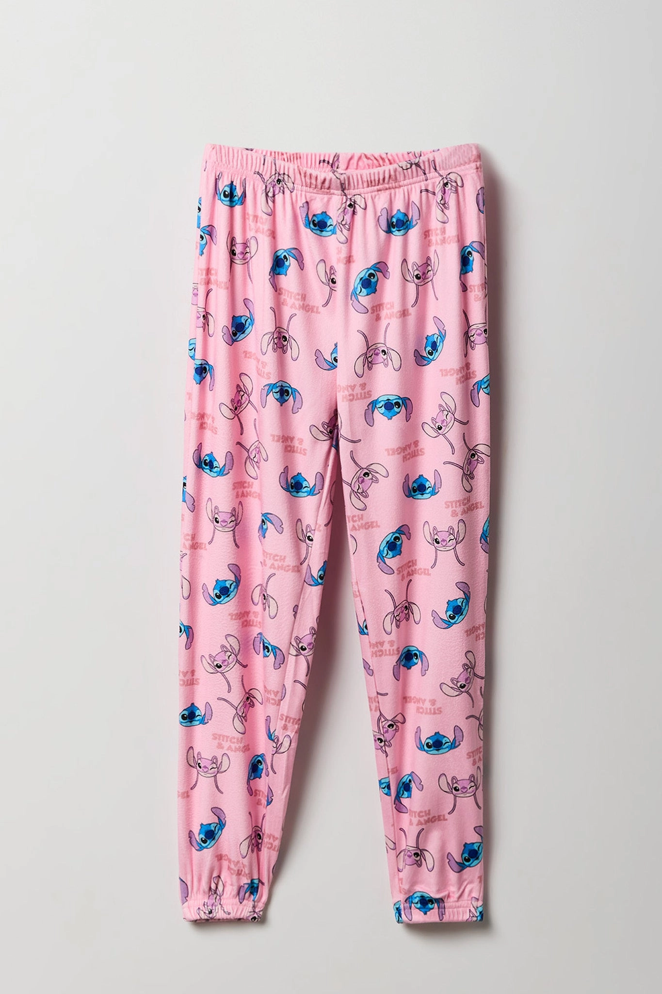 Ensemble avec t-shirt à imprimé Angel & Stitch et pantalon pour fille