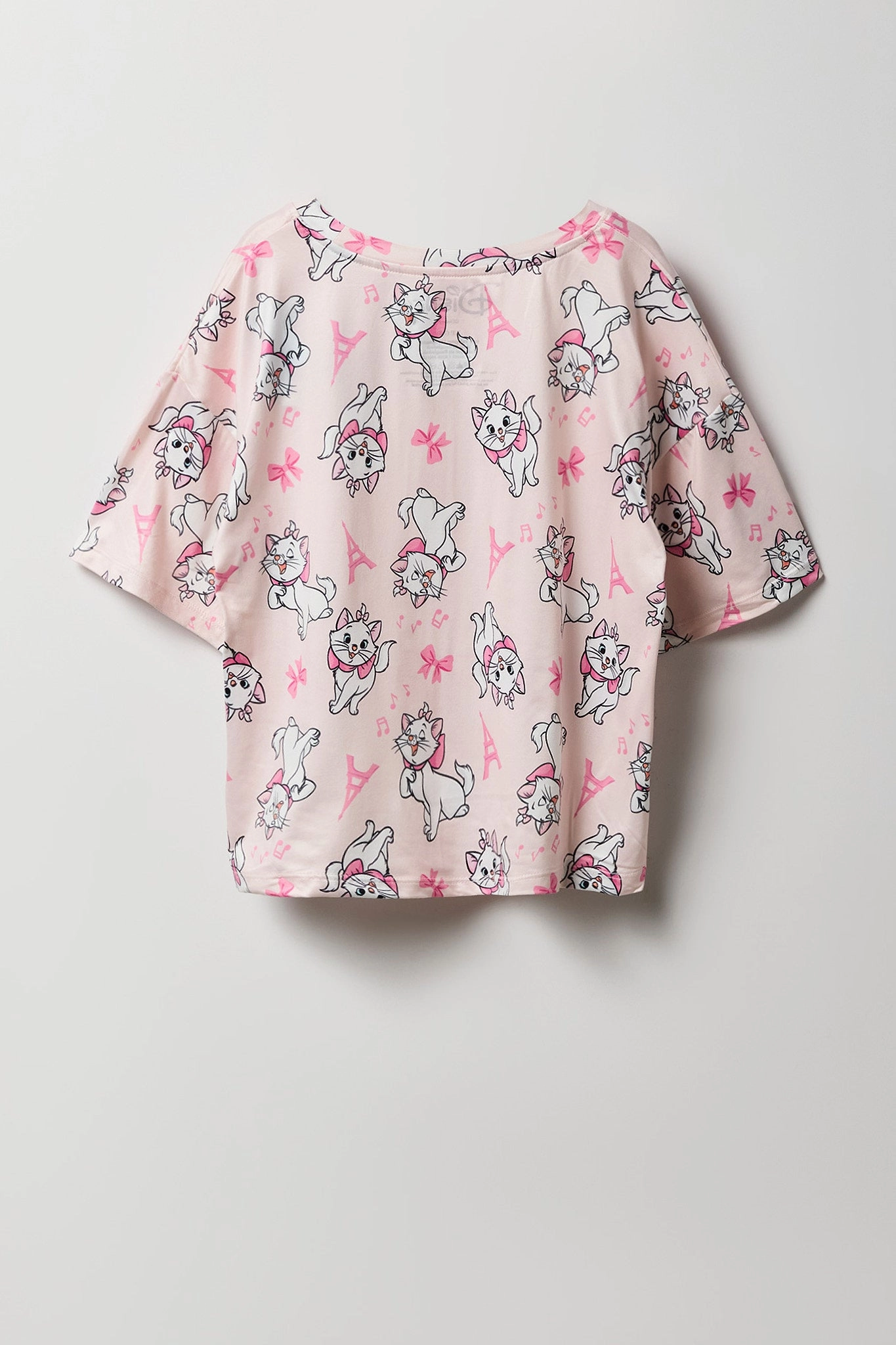 Ensemble avec t-shirt à imprimé Marie et pantalon pour fille