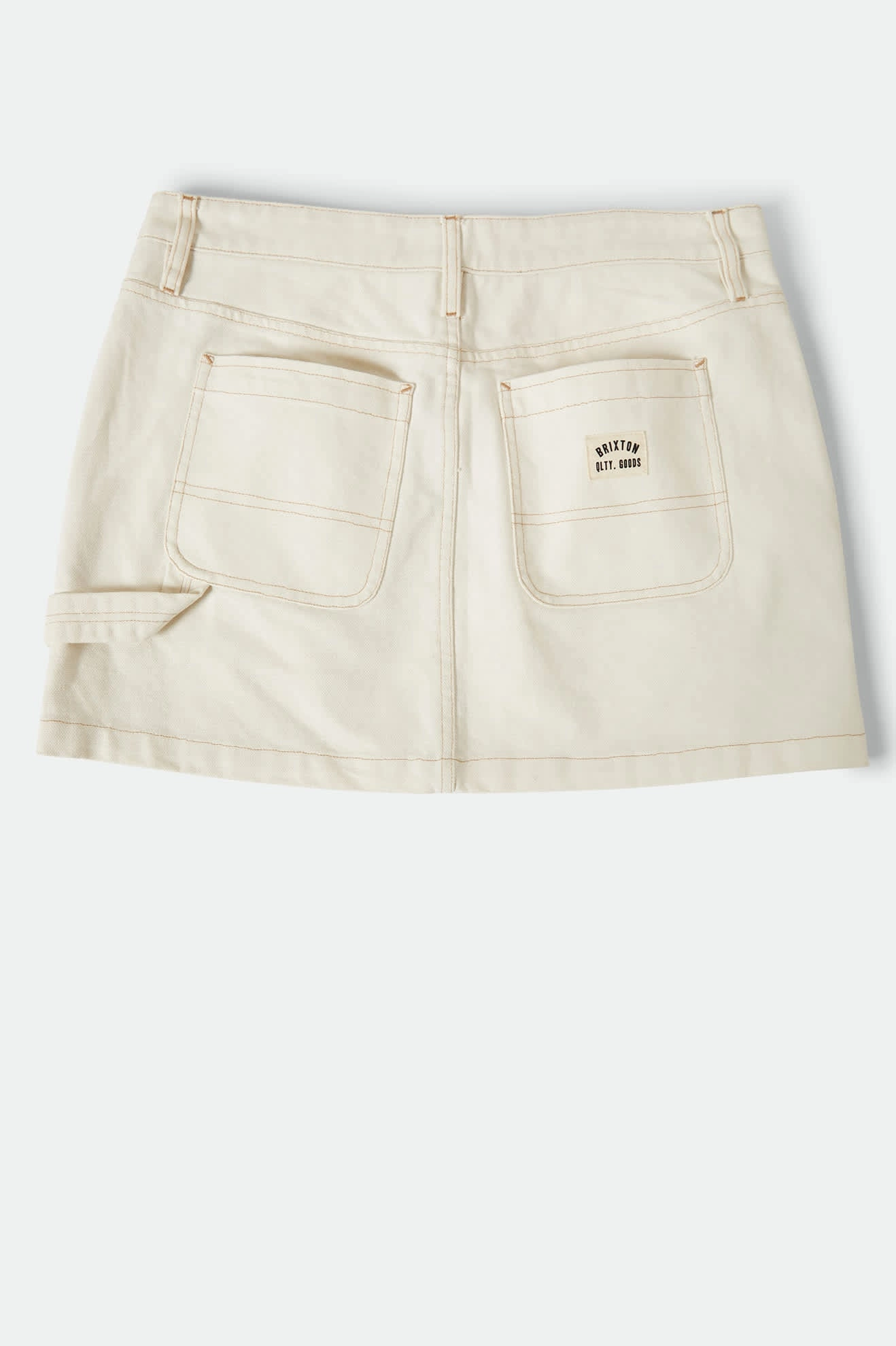 Essex Painter Mini Skirt - Egret White