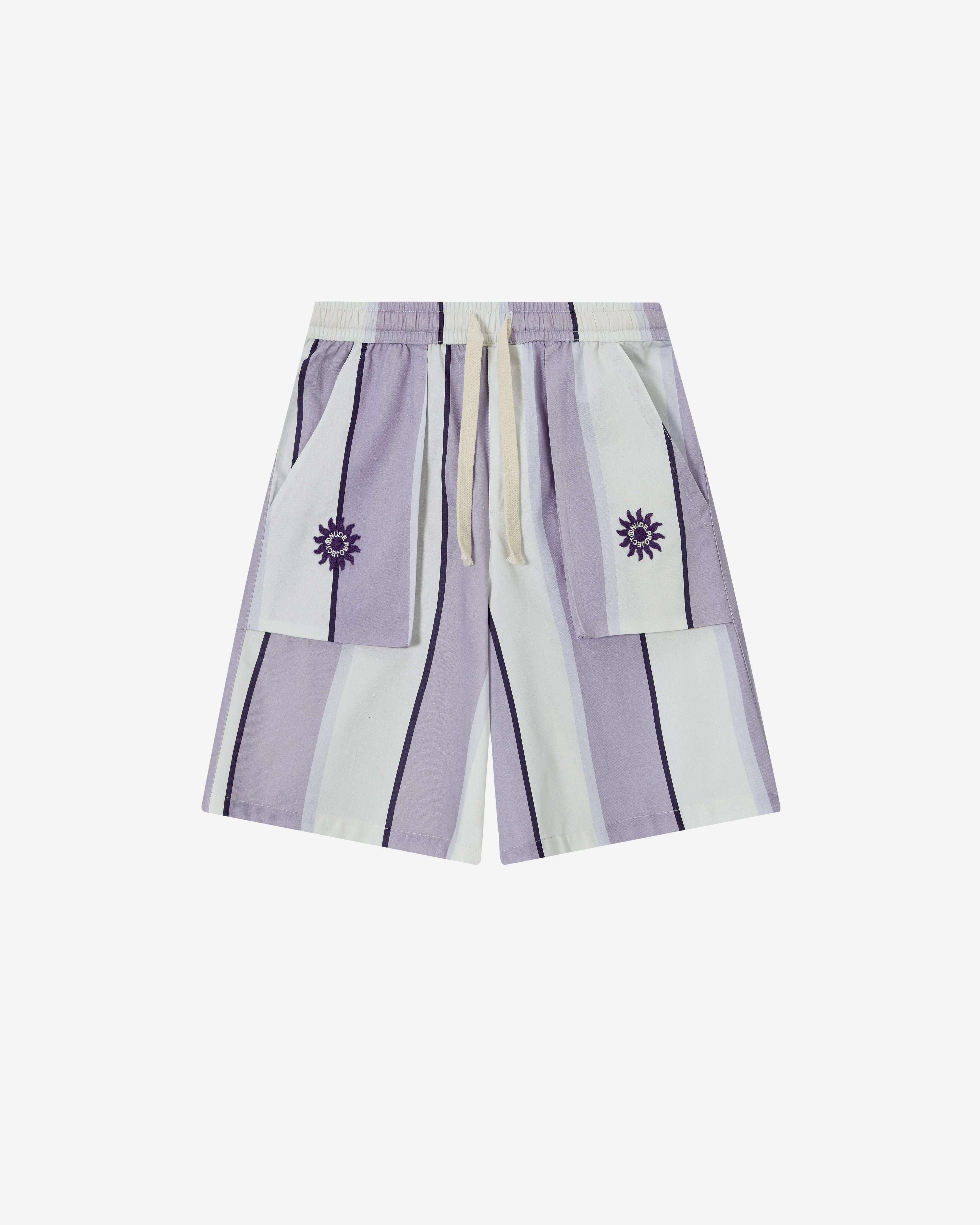 Esvedra Shorts White/Purple