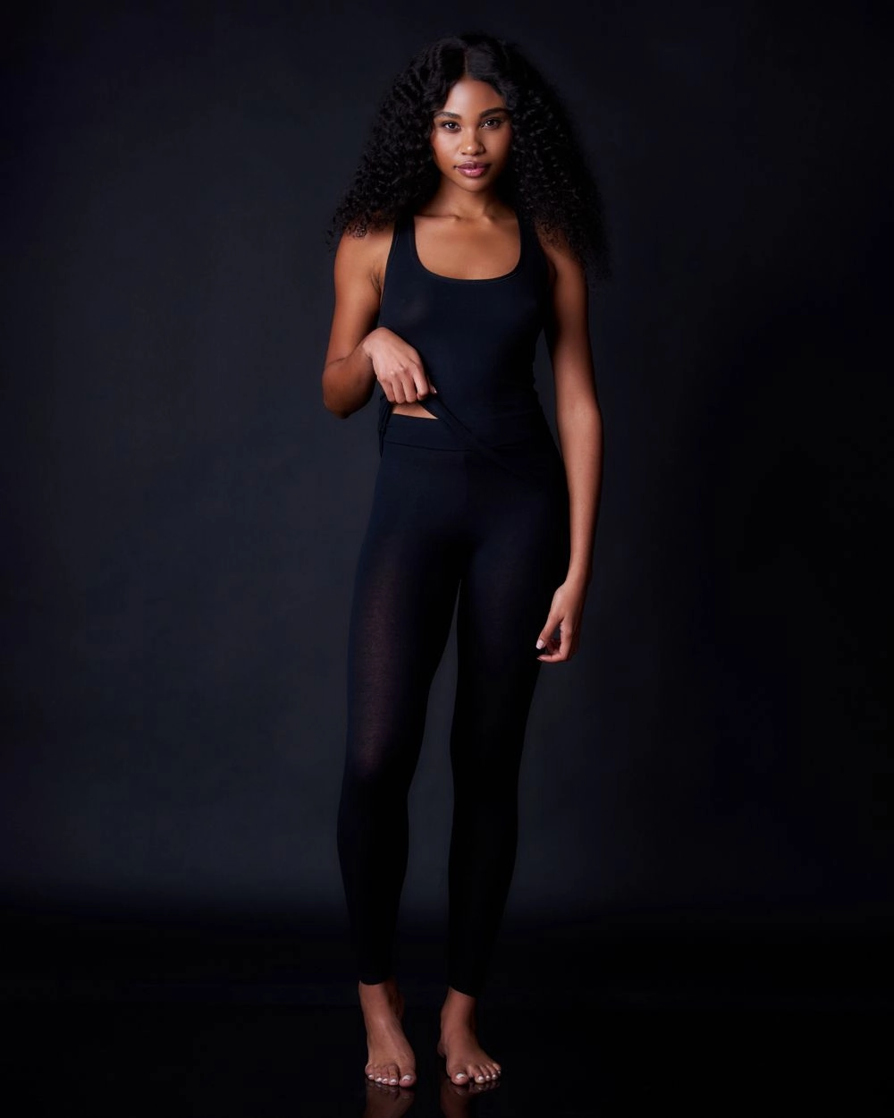 Fine Rib Legging