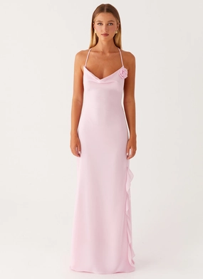First Class Maxi Dress - Pink