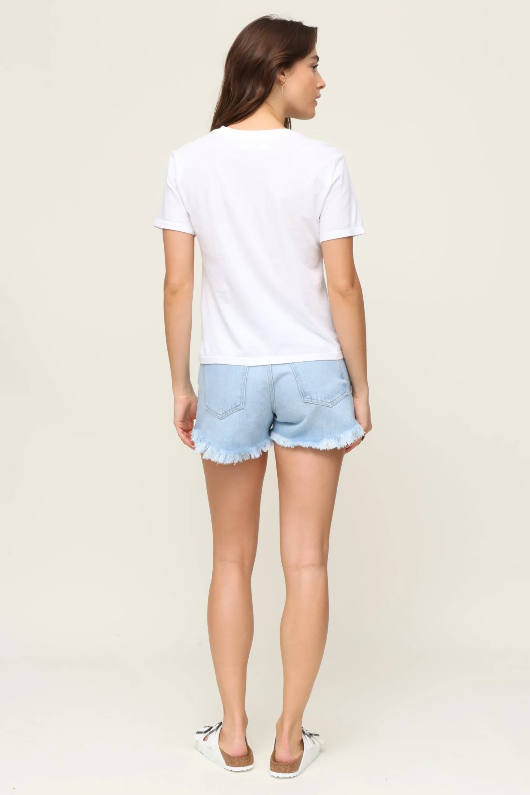 Gigi Short - Leisure Distressed