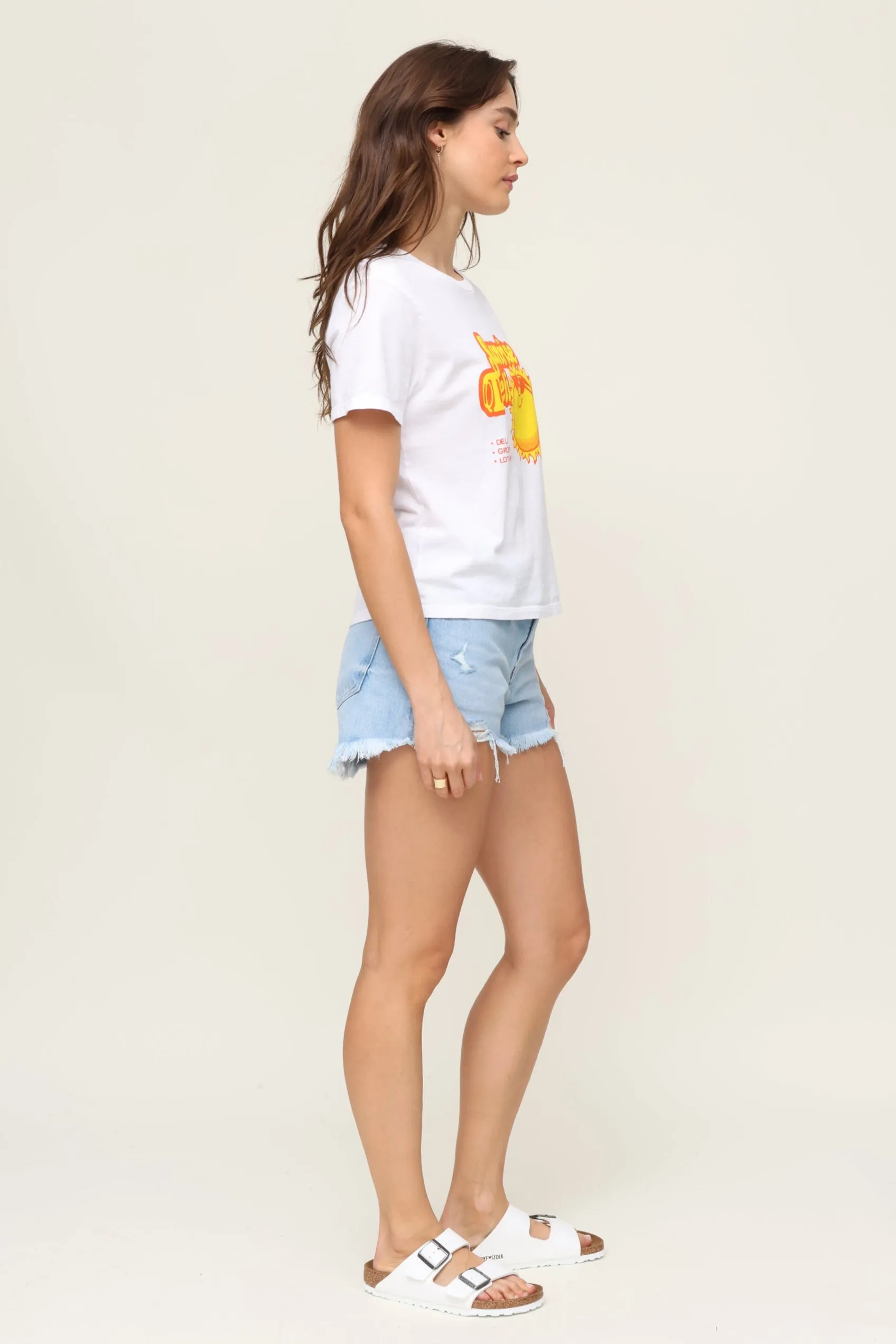 Gigi Short - Leisure Distressed