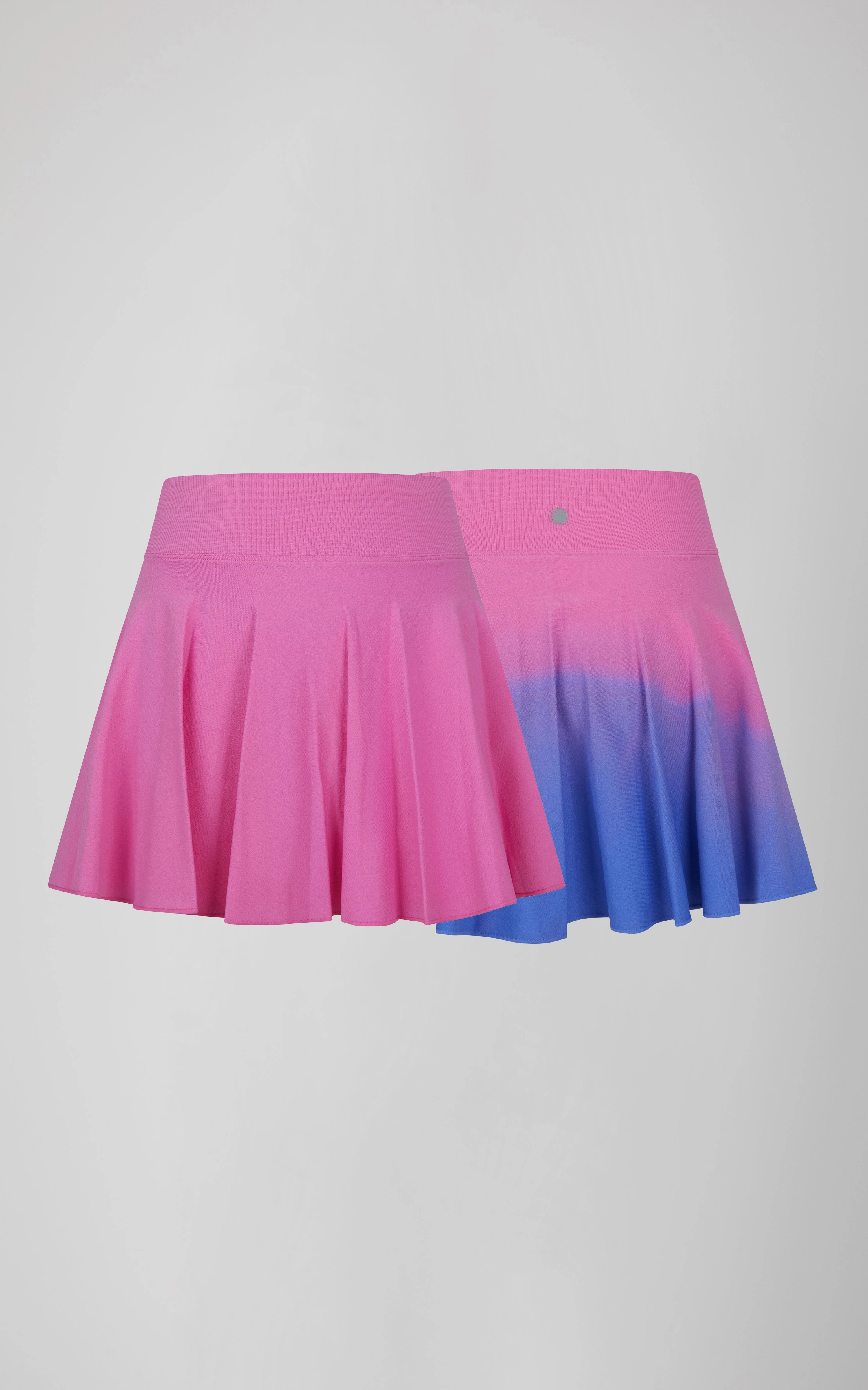 Girls 2 PK Dip Dye Flare Skort