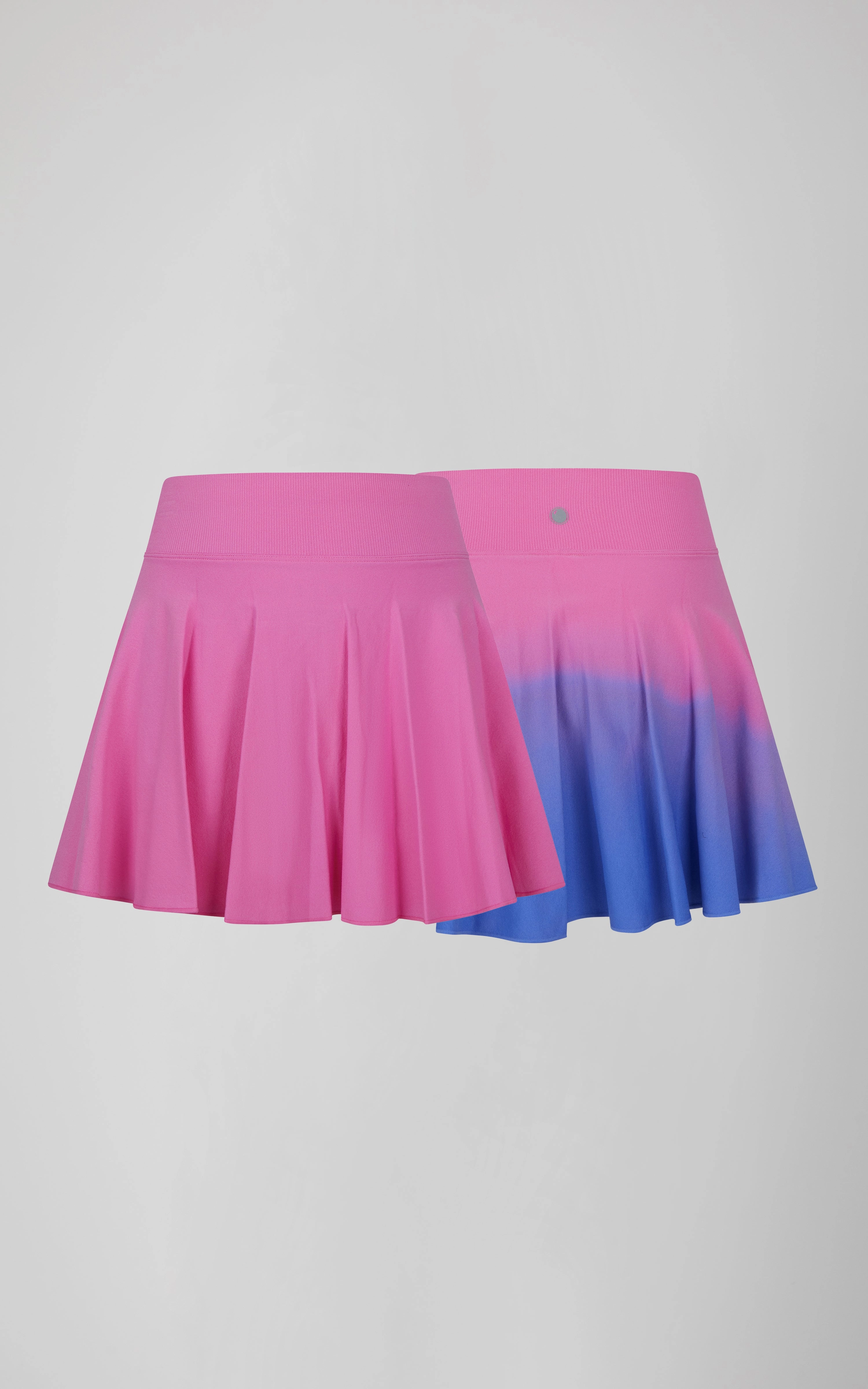 Girls 2 PK Dip Dye Flare Skort