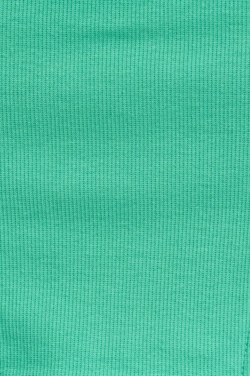 Green Bustier Crop Top